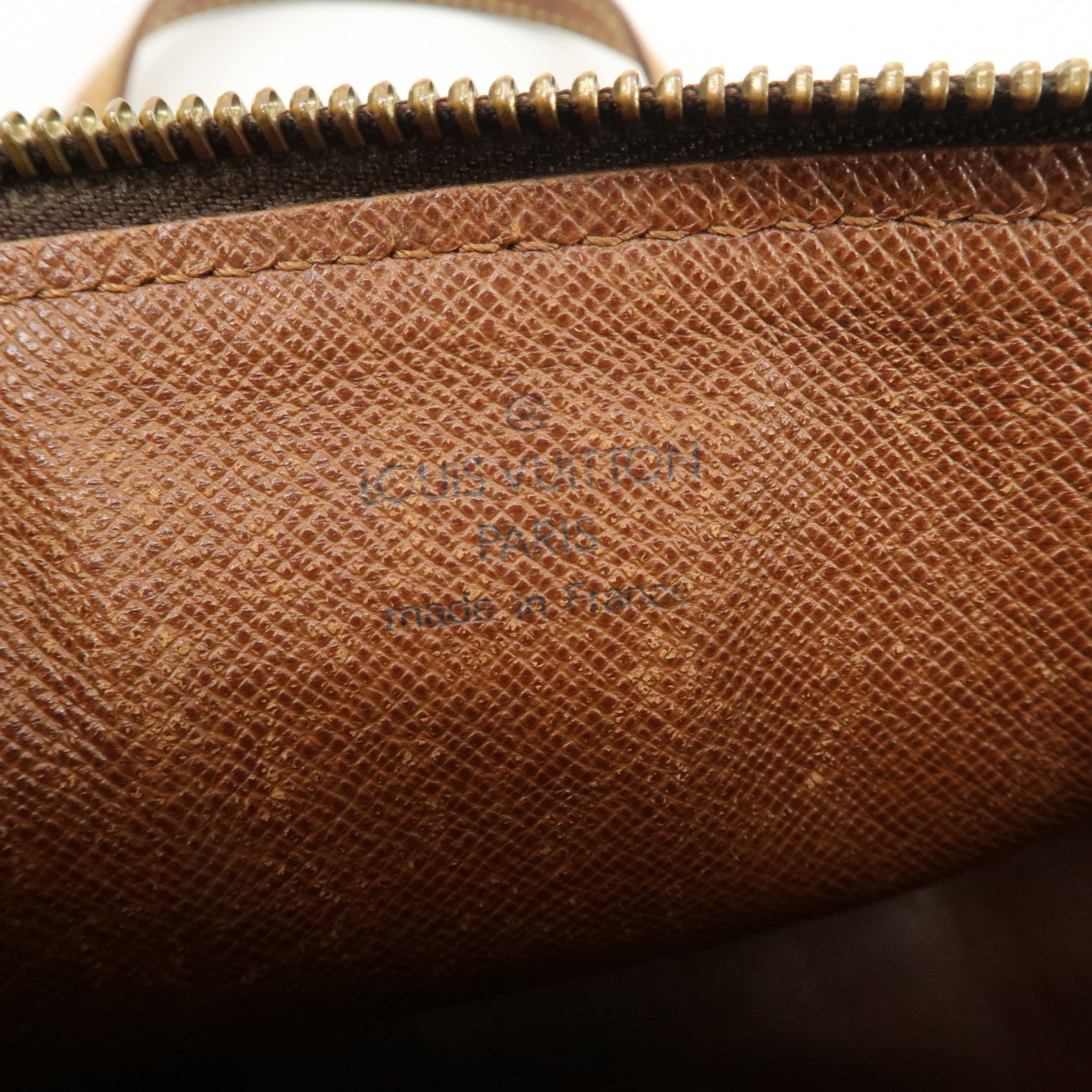 Louis Vuitton Monogram Papillon 30 Hand Bag M51385 Brown Used