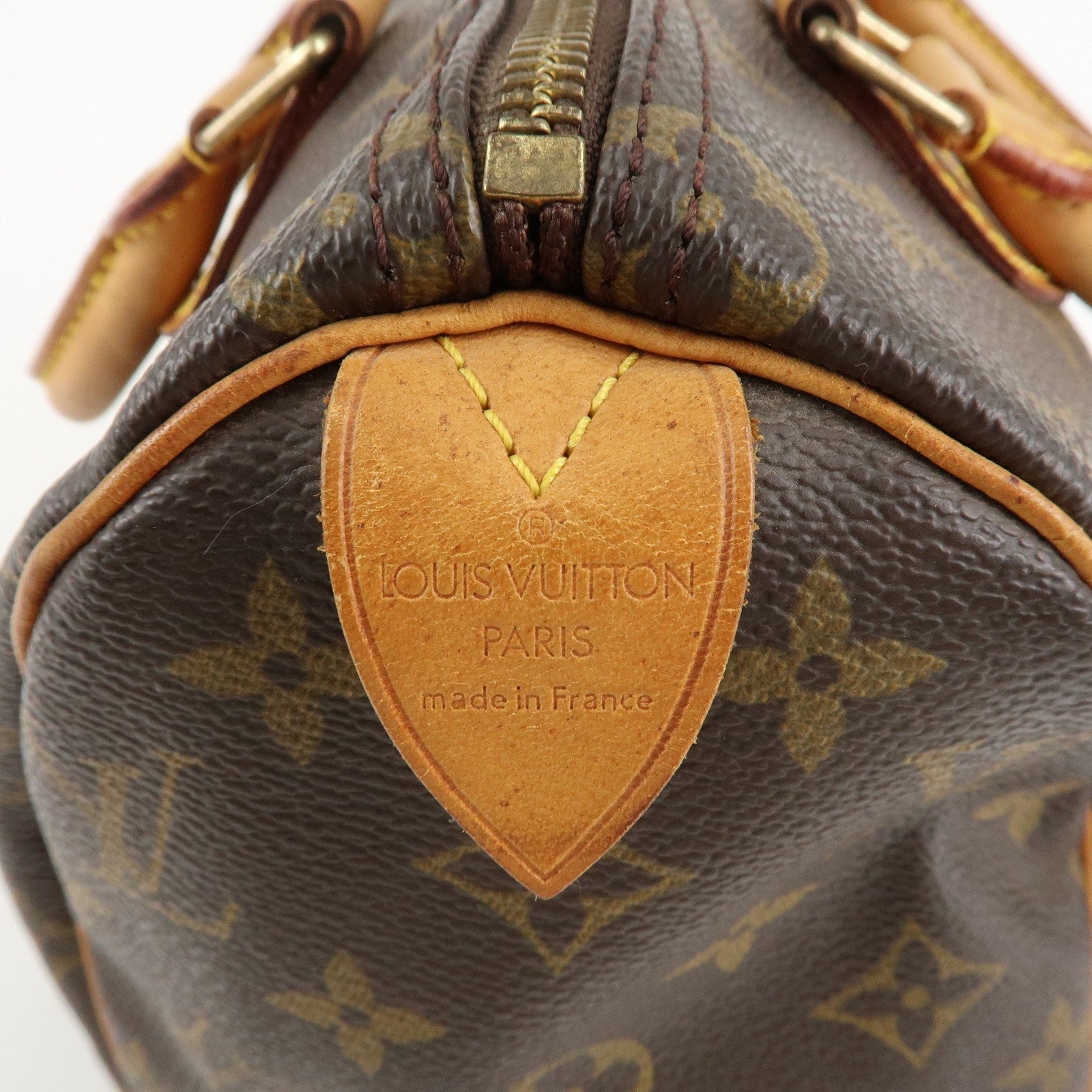 Louis Vuitton Monogram Speedy 25 Hand Bag Boston Bag M41528 Used