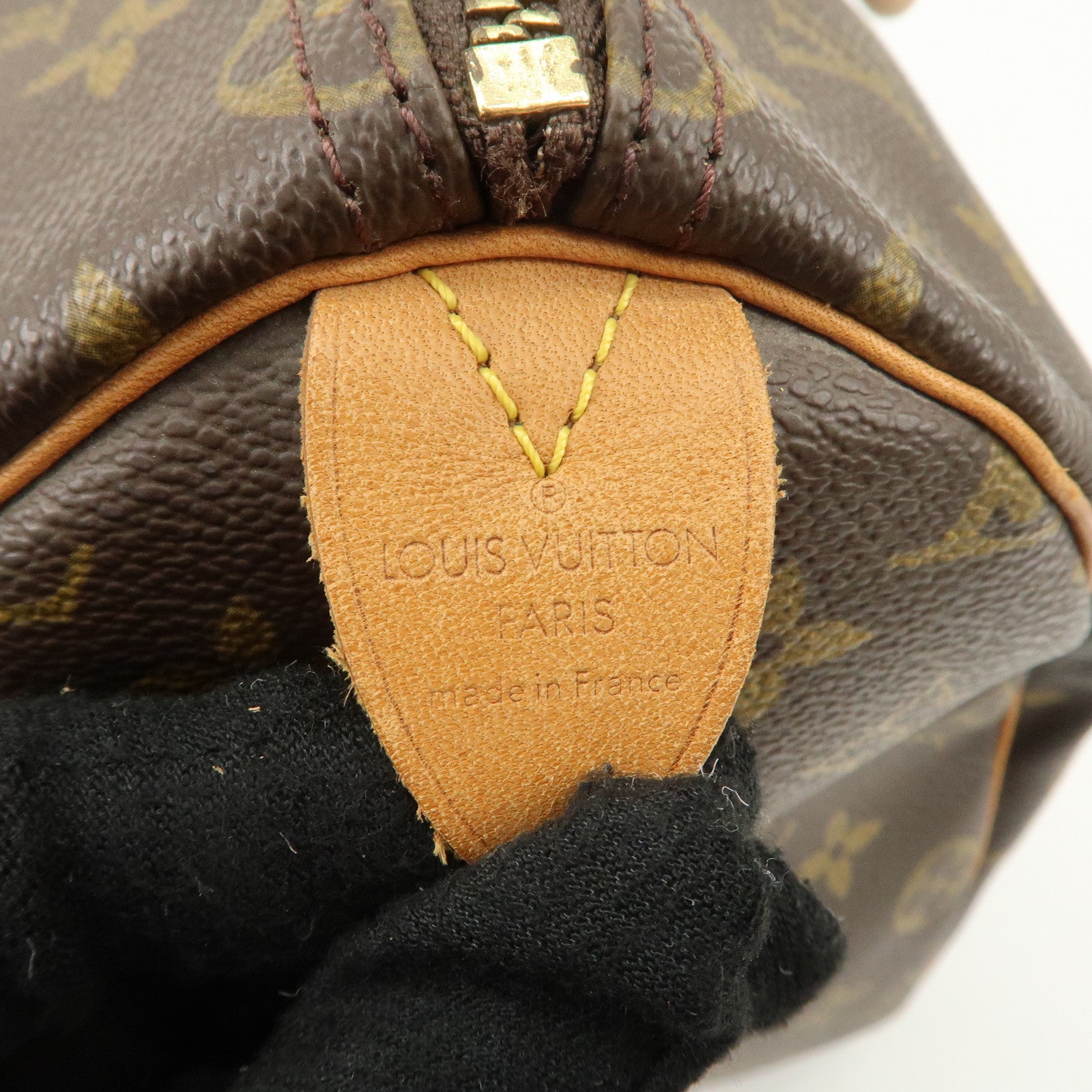 Louis Vuitton Monogram Speedy 35 Hand Bag Boston Bag M41524 Used