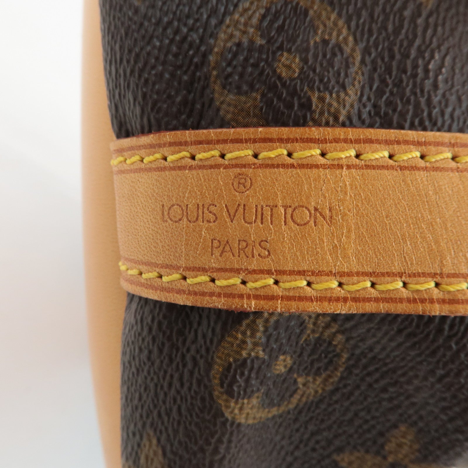 Louis Vuitton Monogram Petit Noe Shoulder Bag Brown M42226