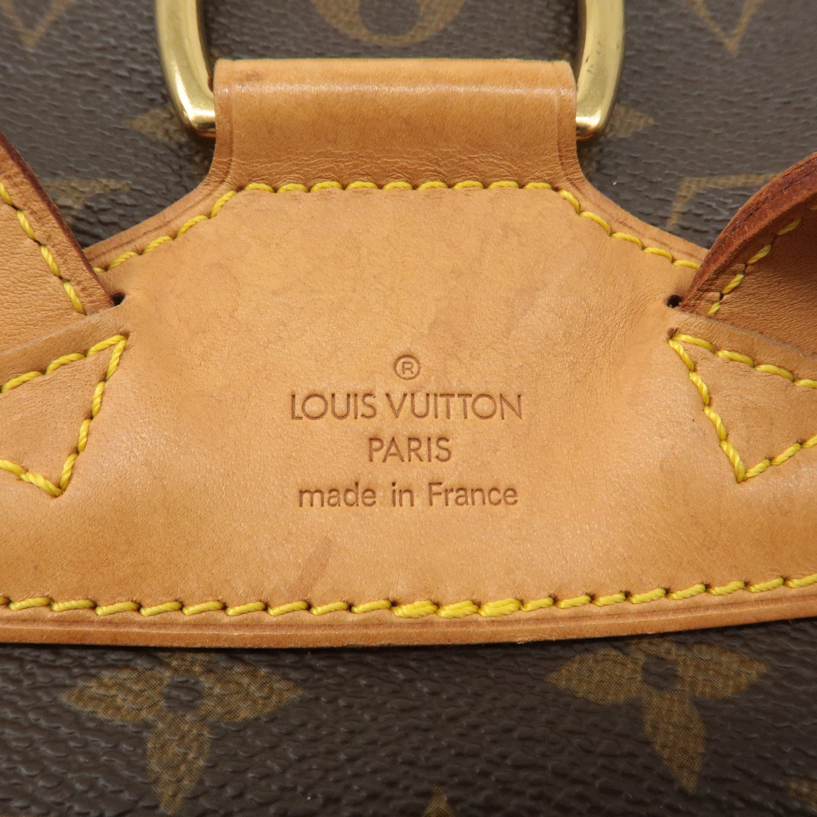 Louis Vuitton Monogram Montsouris MM Backpack Brown M51136