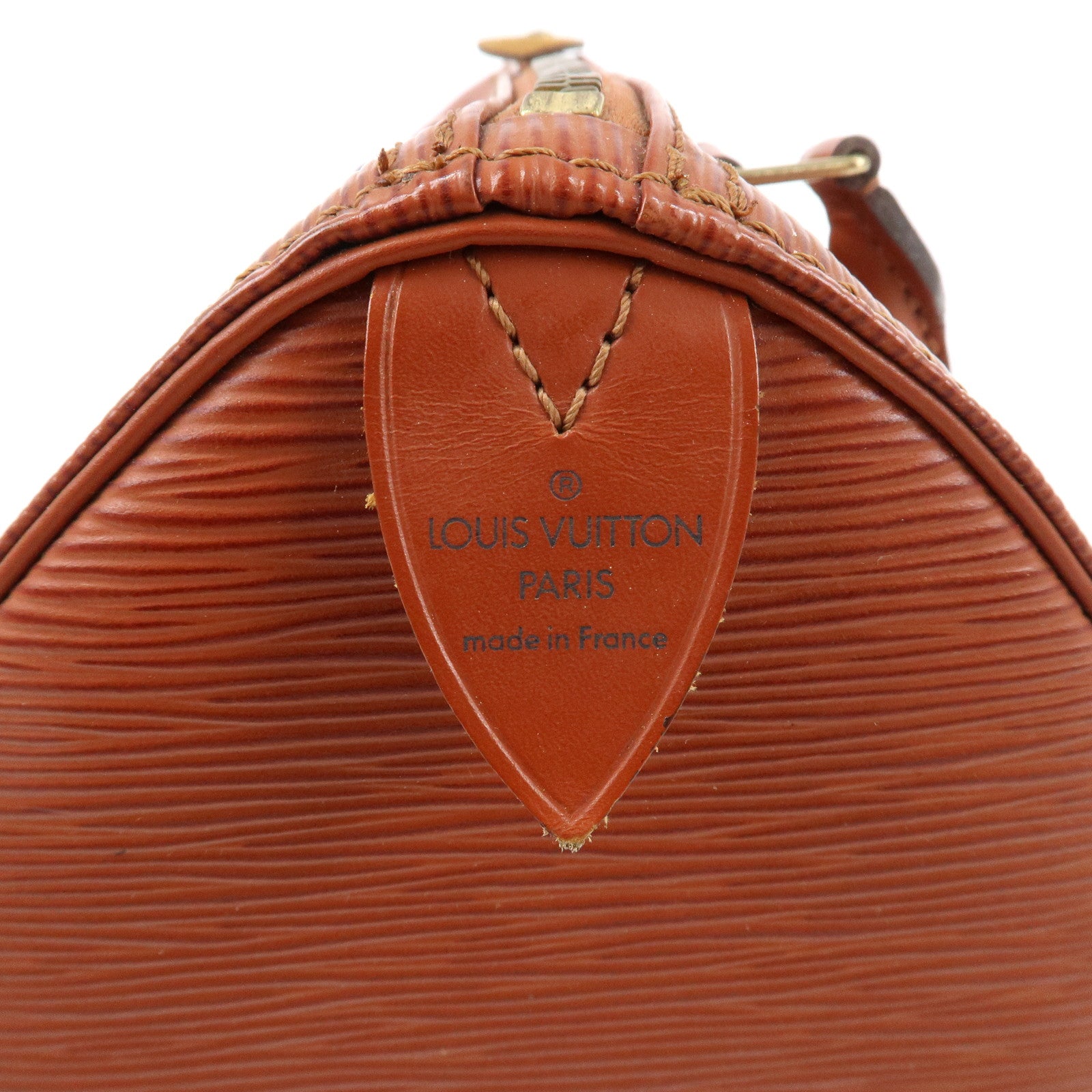 Louis Vuitton Epi Speedy 25 Hand Boston Bag Kenya Brown M43013 Used