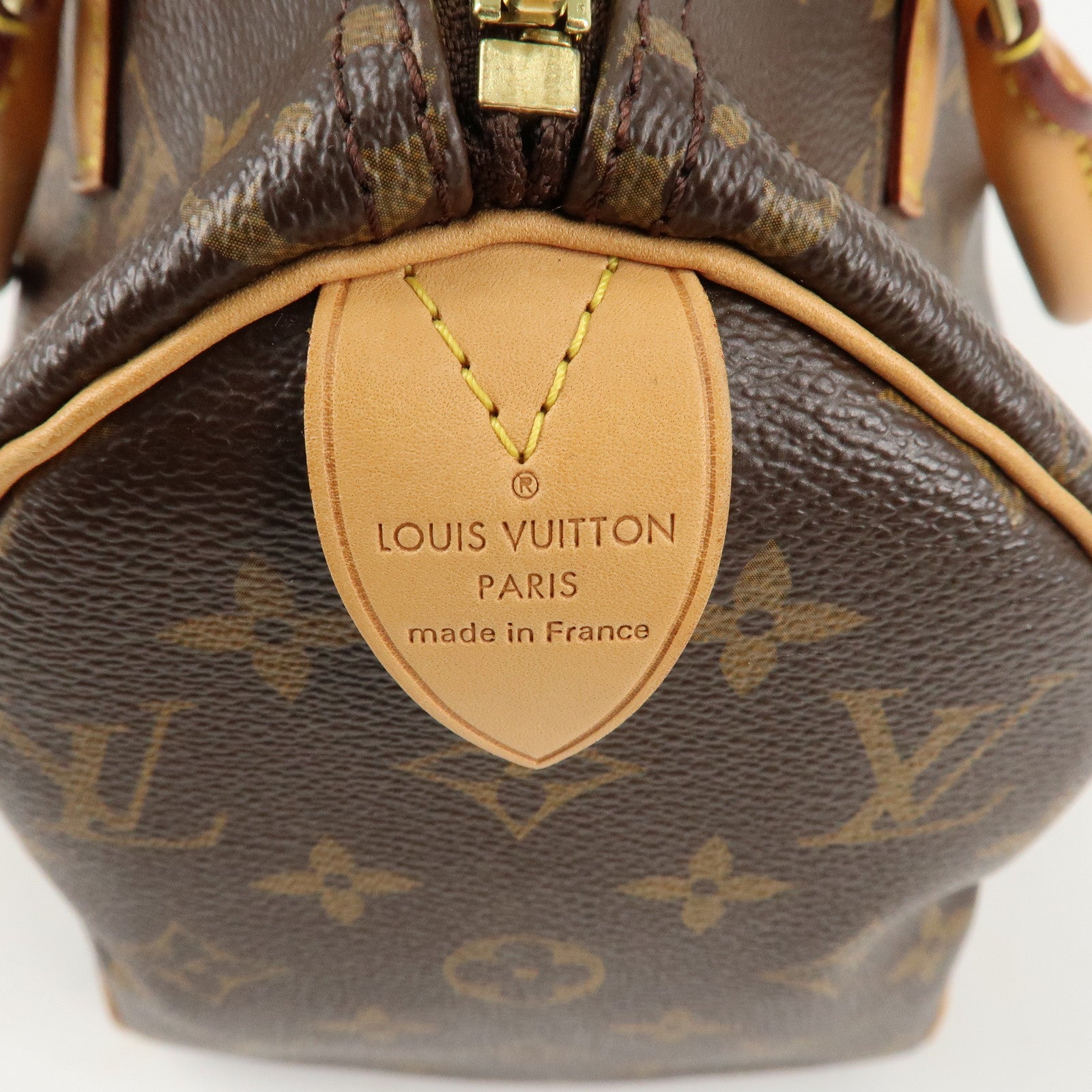 Louis Vuitton Monogram Speedy 25 Hand Bag Boston Bag M41109 Used