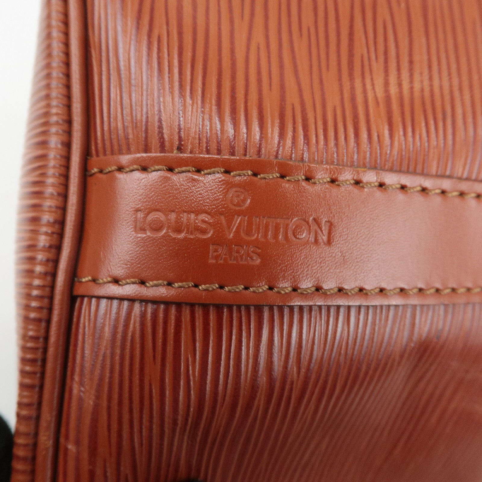 Louis Vuitton Epi Petit Noe Shoulder Bag Kenya Brown M44103