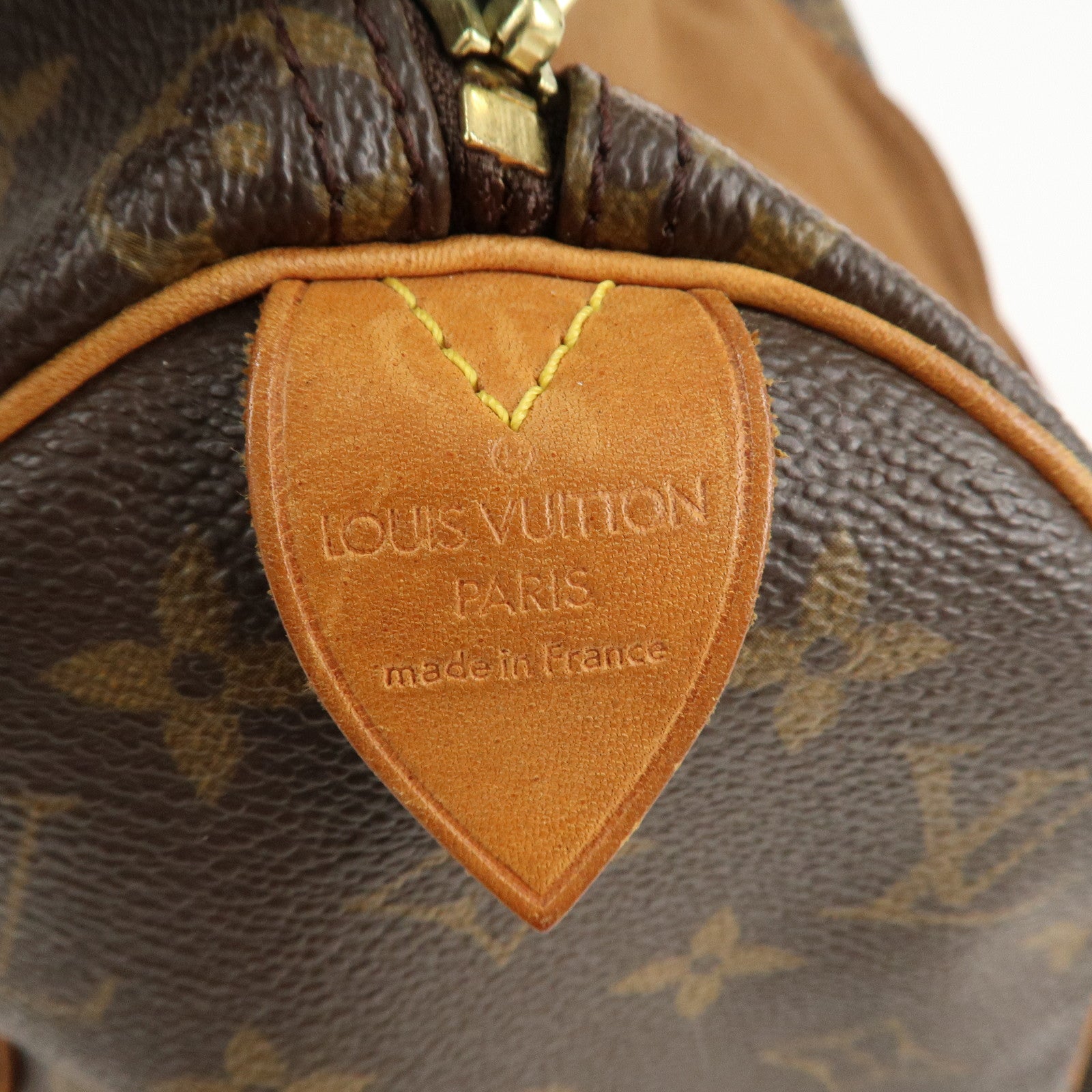 Louis Vuitton Monogram Speedy 25 Hand Bag Boston Bag M41528 Used