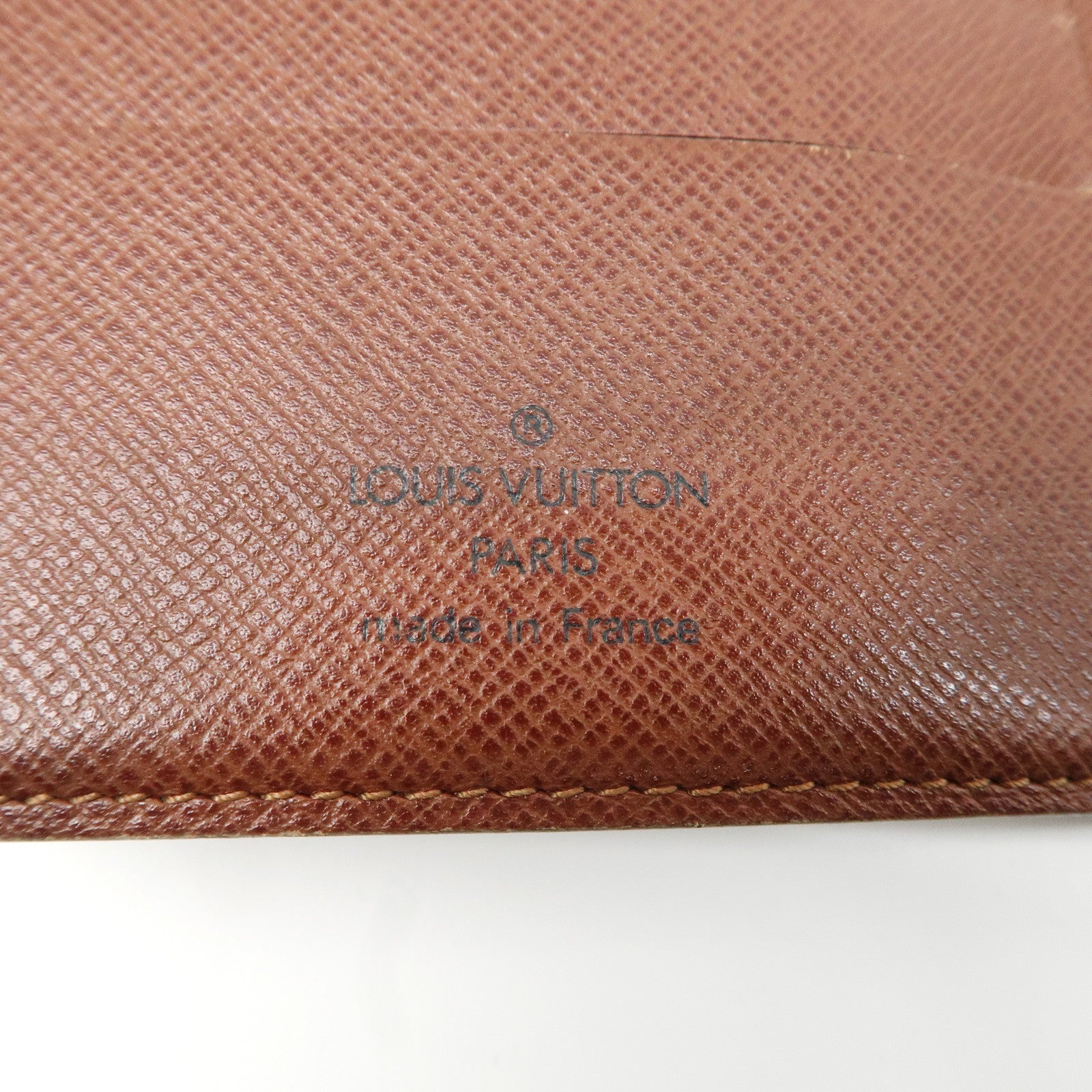 Louis Vuitton Monogram Set of 2 Long Wallet M61202 M61207 Used