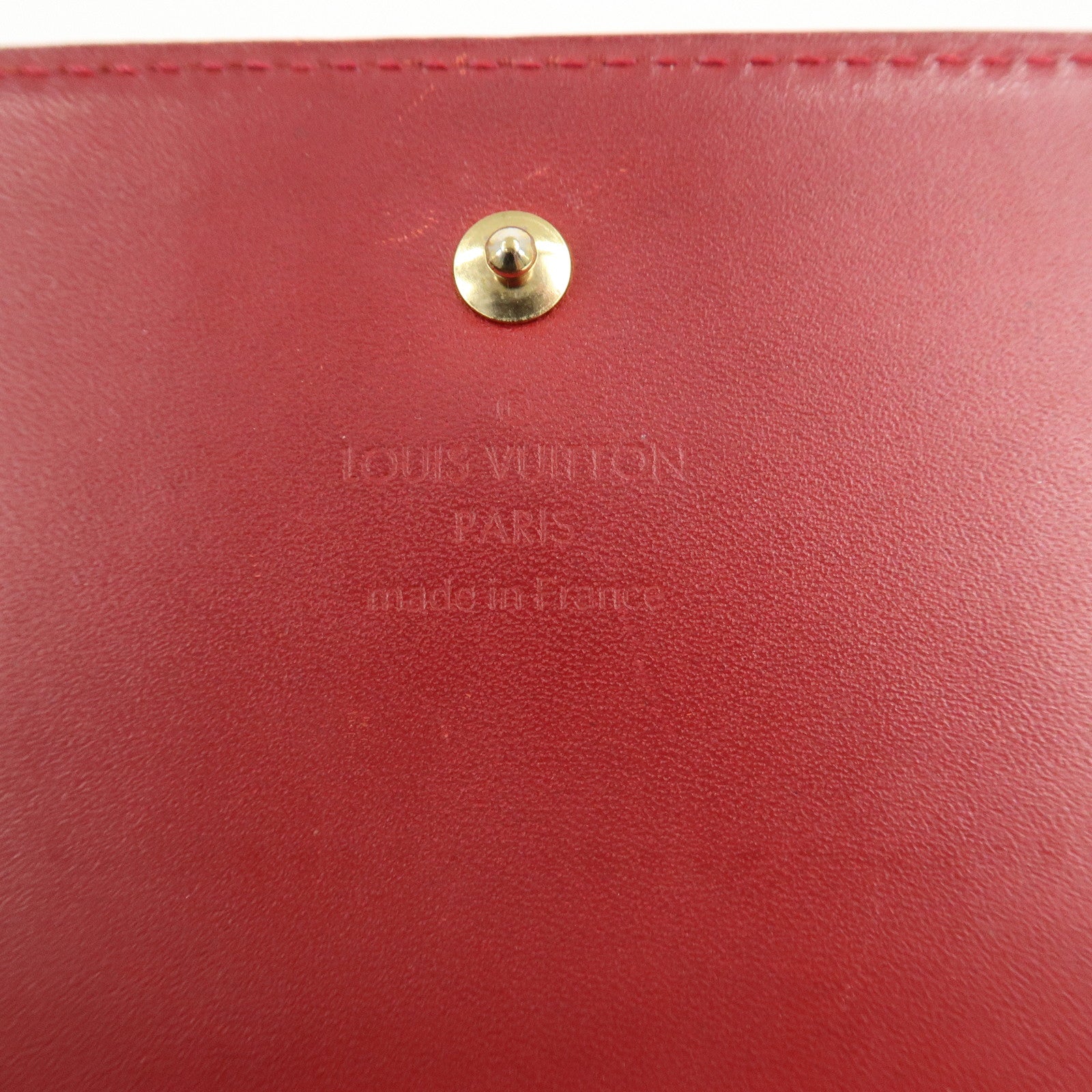 Louis Vuitton Vernis Portefeuille Sarah Chain Wallet M90087 Used