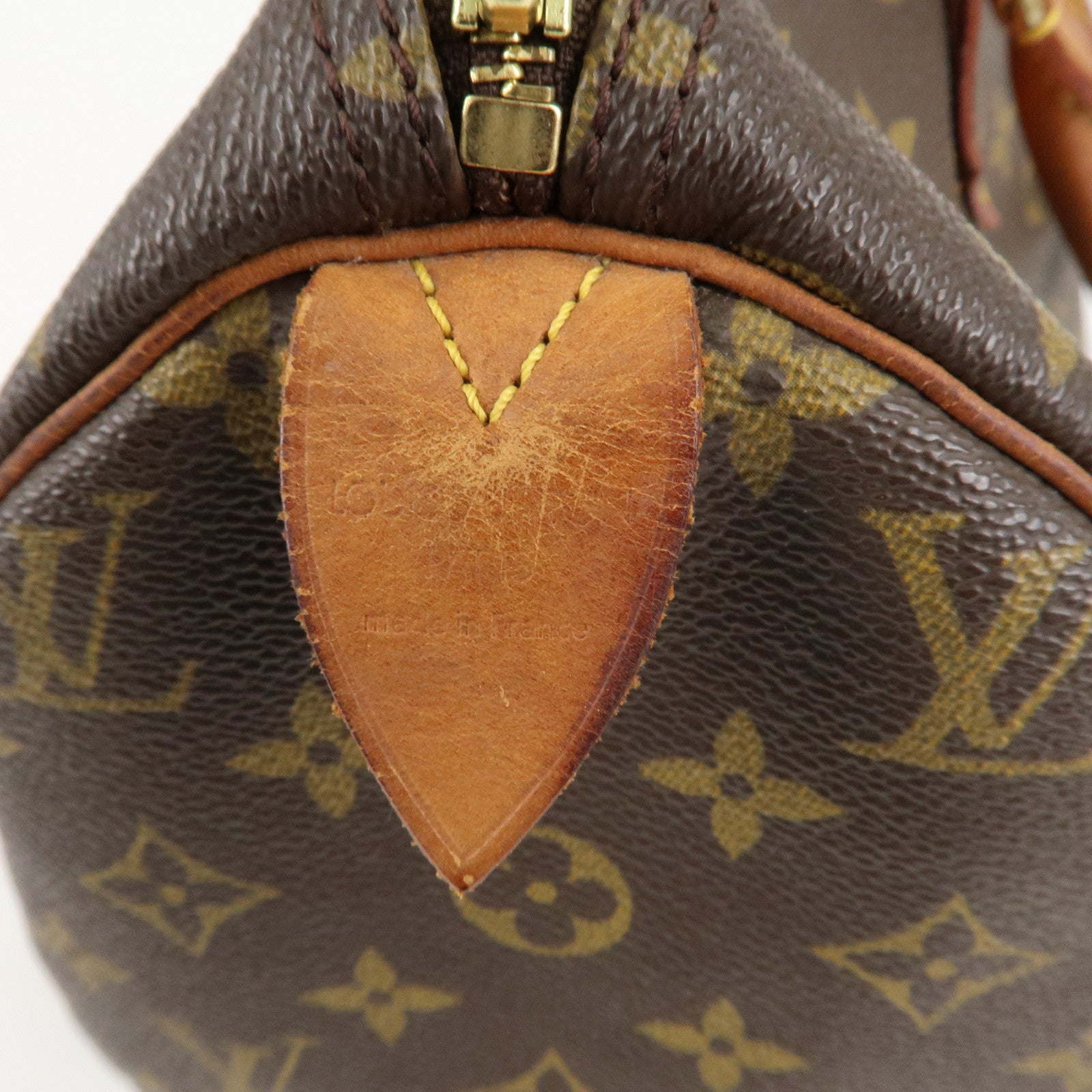 Louis Vuitton Monogram Speedy 30 Hand Bag Boston Bag M41526 Used