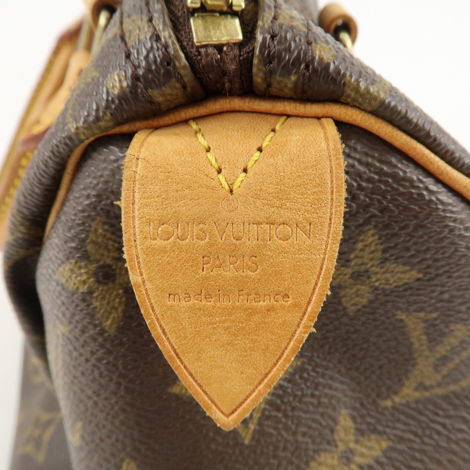 Louis Vuitton Monogram Speedy 25 Hand Bag Boston Bag M41528 Used