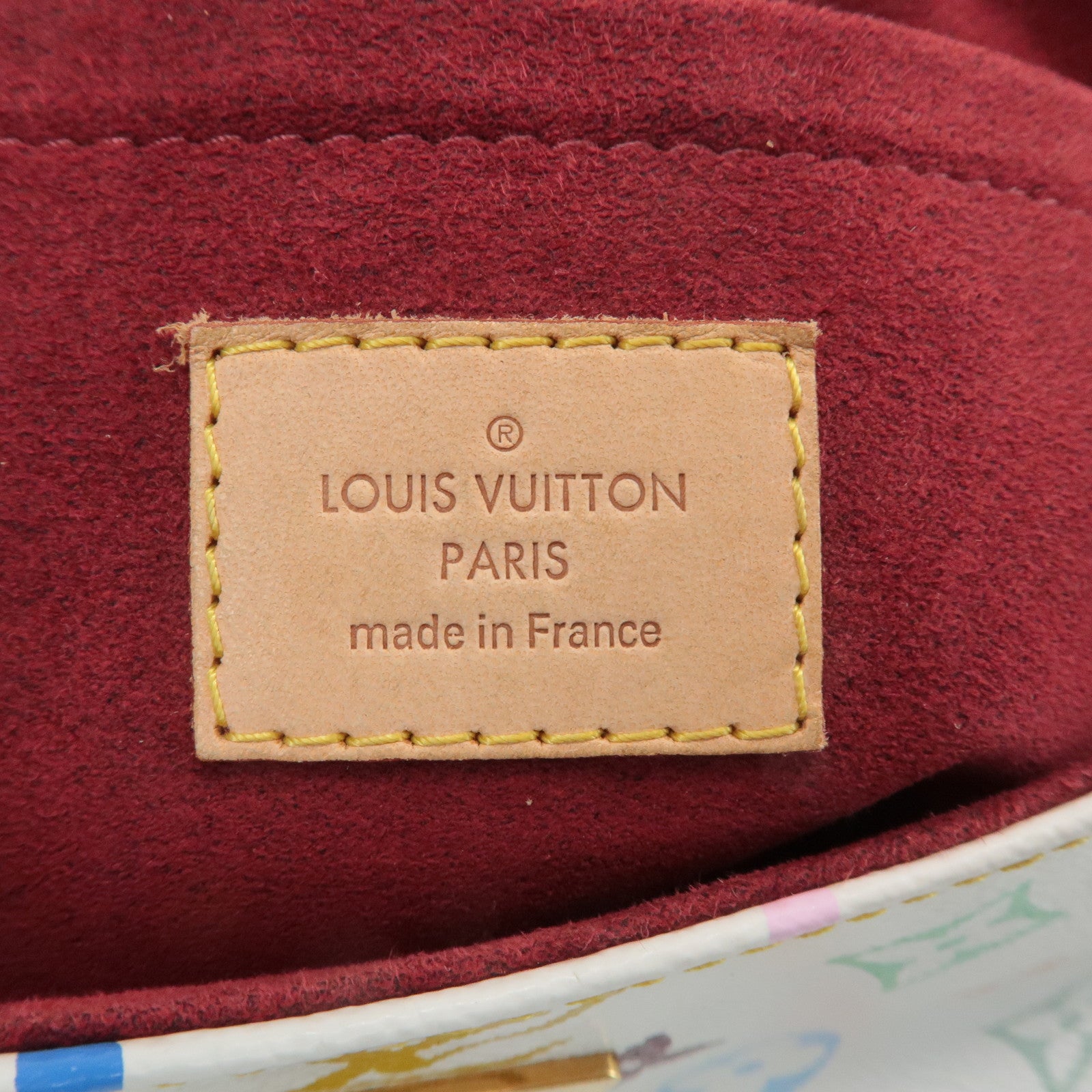 Louis Vuitton Monogram Multicolor Patti Shoulder Bag Blanc M40305