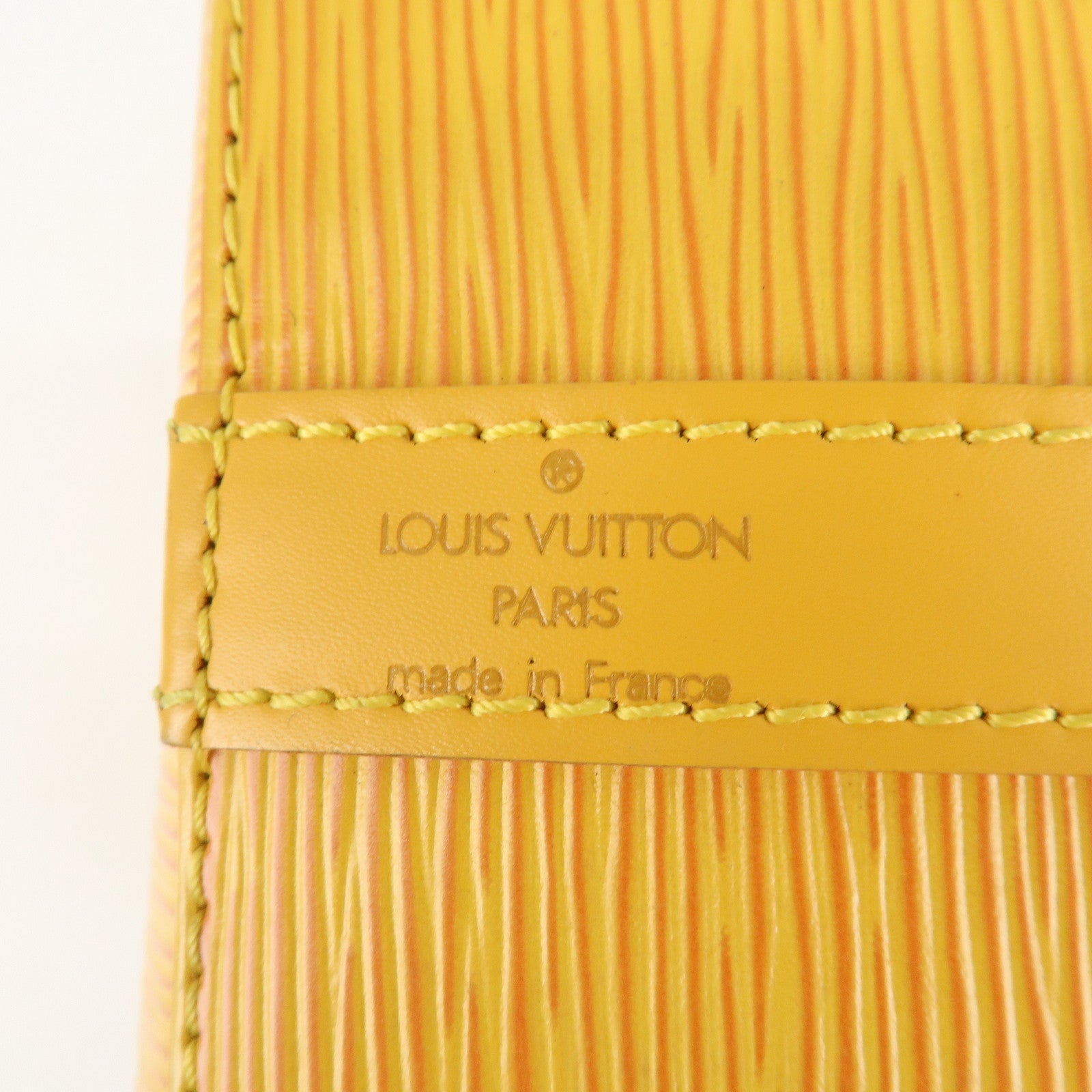 Louis Vuitton Epi Petit Noe Shoulder Bag Tassili Yellow M44109