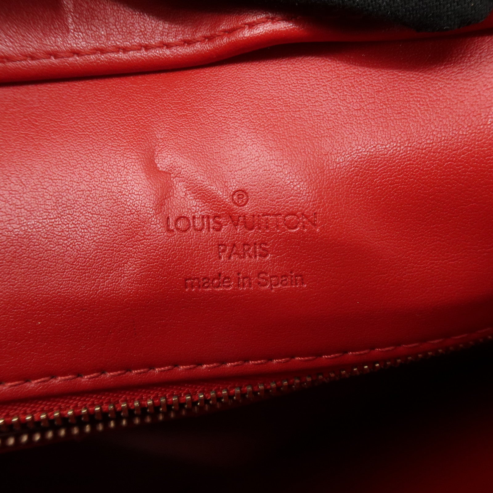 Louis Vuitton Monogram Vernis Houston Tote Bag Rouge M91092