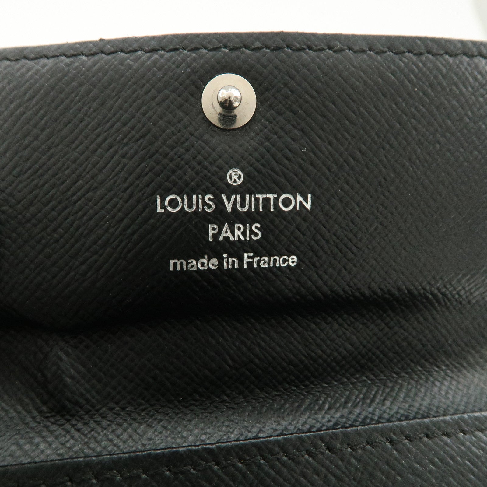 Set of 2 Louis Vuitton Taiga Damier Graphite KeyCase M30500 N62662