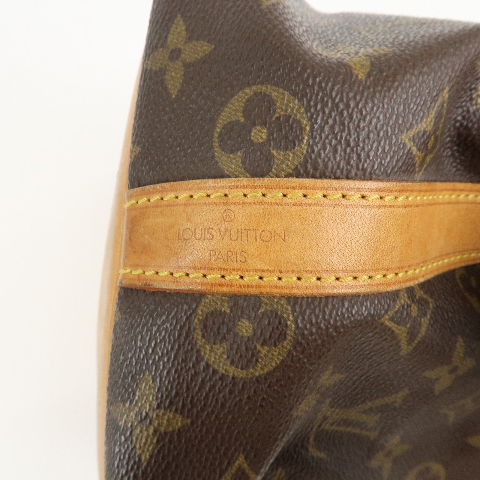 Louis Vuitton Monogram Petit Noe Shoulder Bag Brown M42226 Used