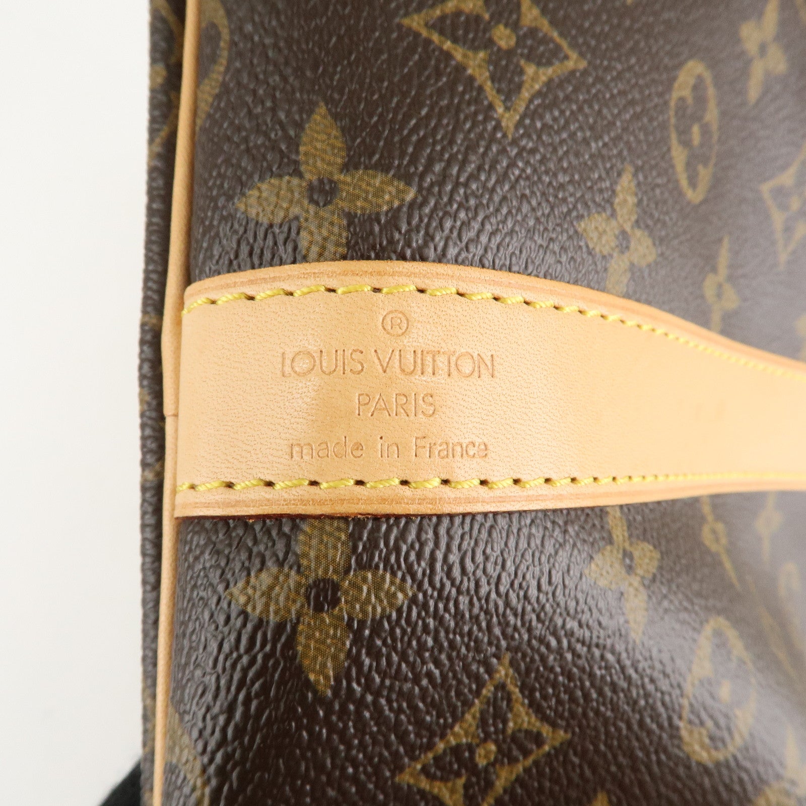 Louis Vuitton Monogram Keep All Bandouliere 55 Boston Bag M41414 Used