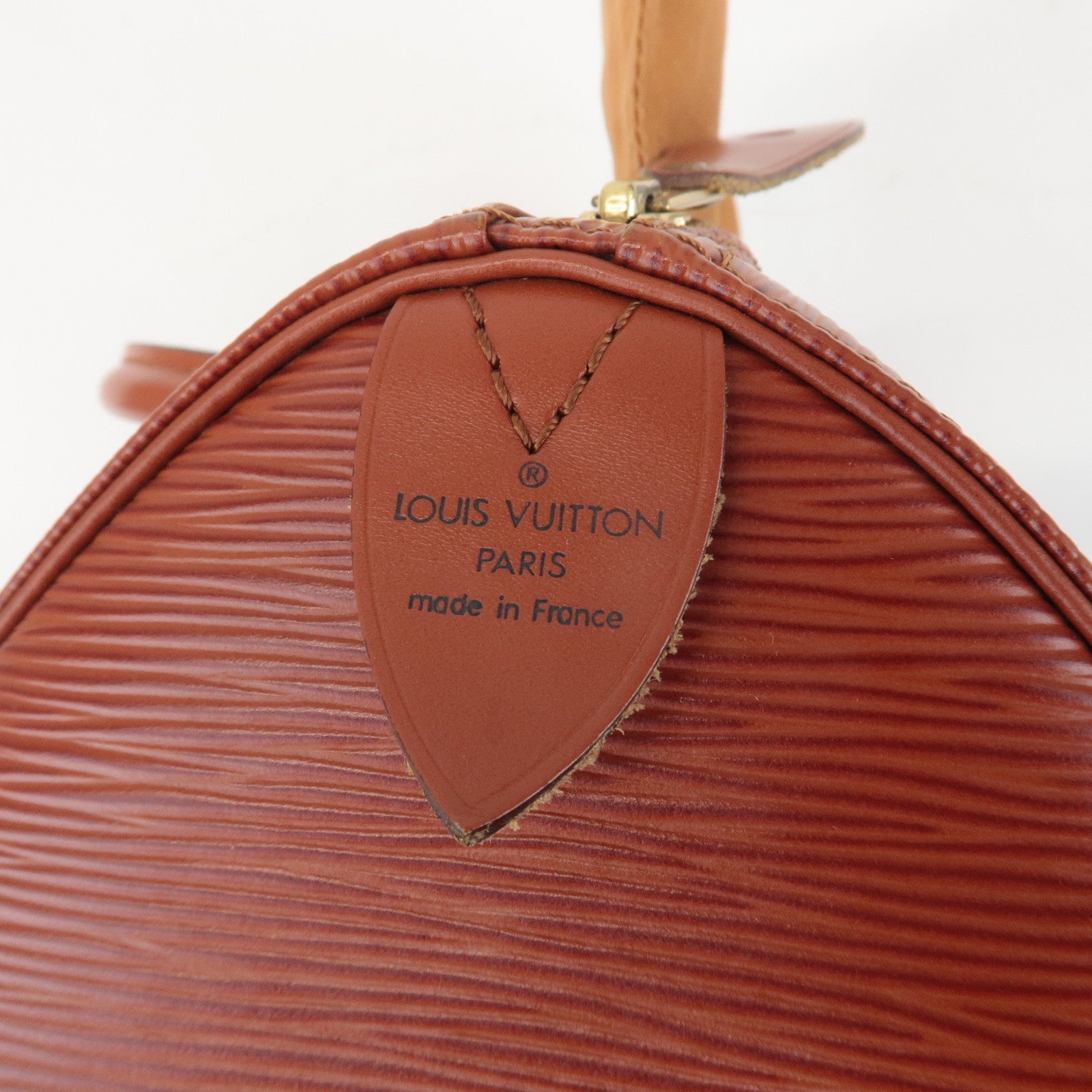 Louis Vuitton Epi Speedy 25 Hand Boston Bag Kenya Brown M43013 Used