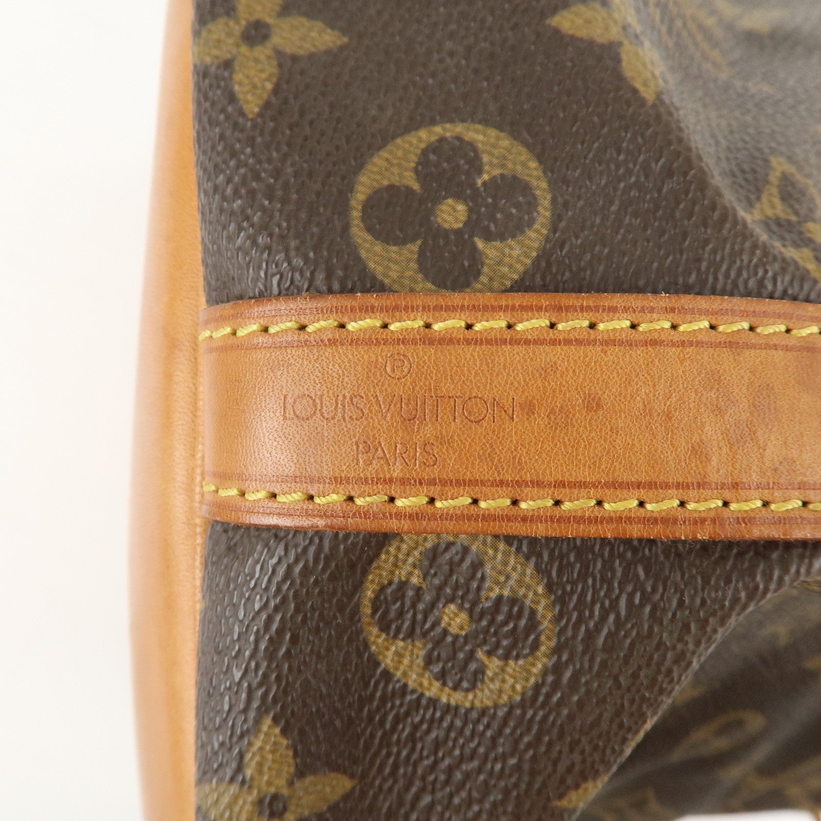 Louis Vuitton Monogram Petit Noe Shoulder Bag Brown M42226 Used