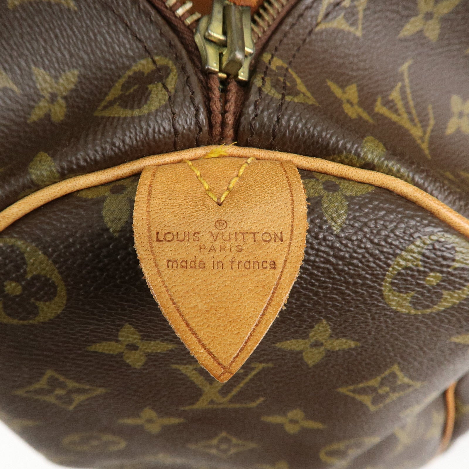 Louis Vuitton Monogram Keep All 50 Bag Boston Bag Brown M41426 Used