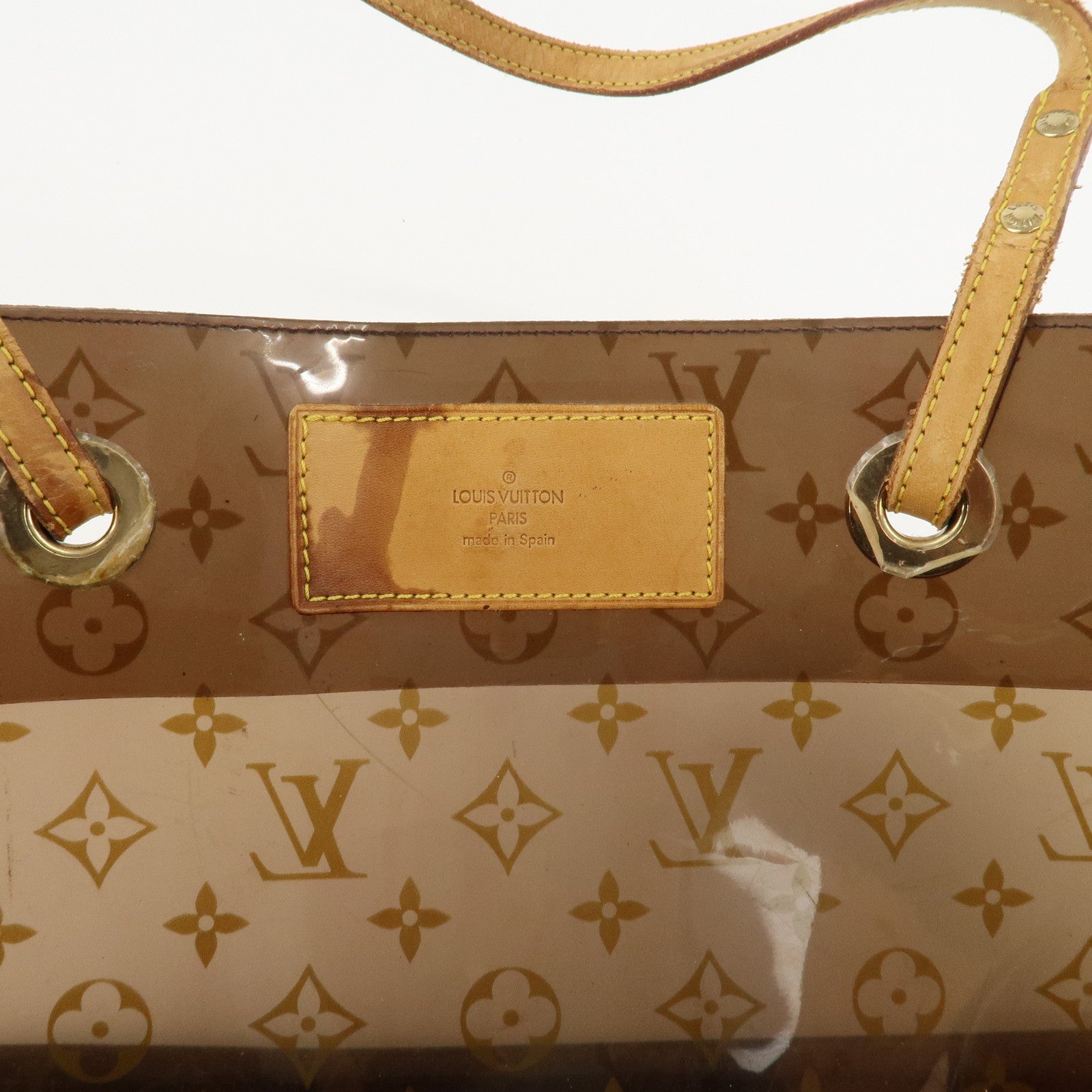 Louis Vuitton Monogram Vinyl Cabas Cruise Tote Bag M50500 Used