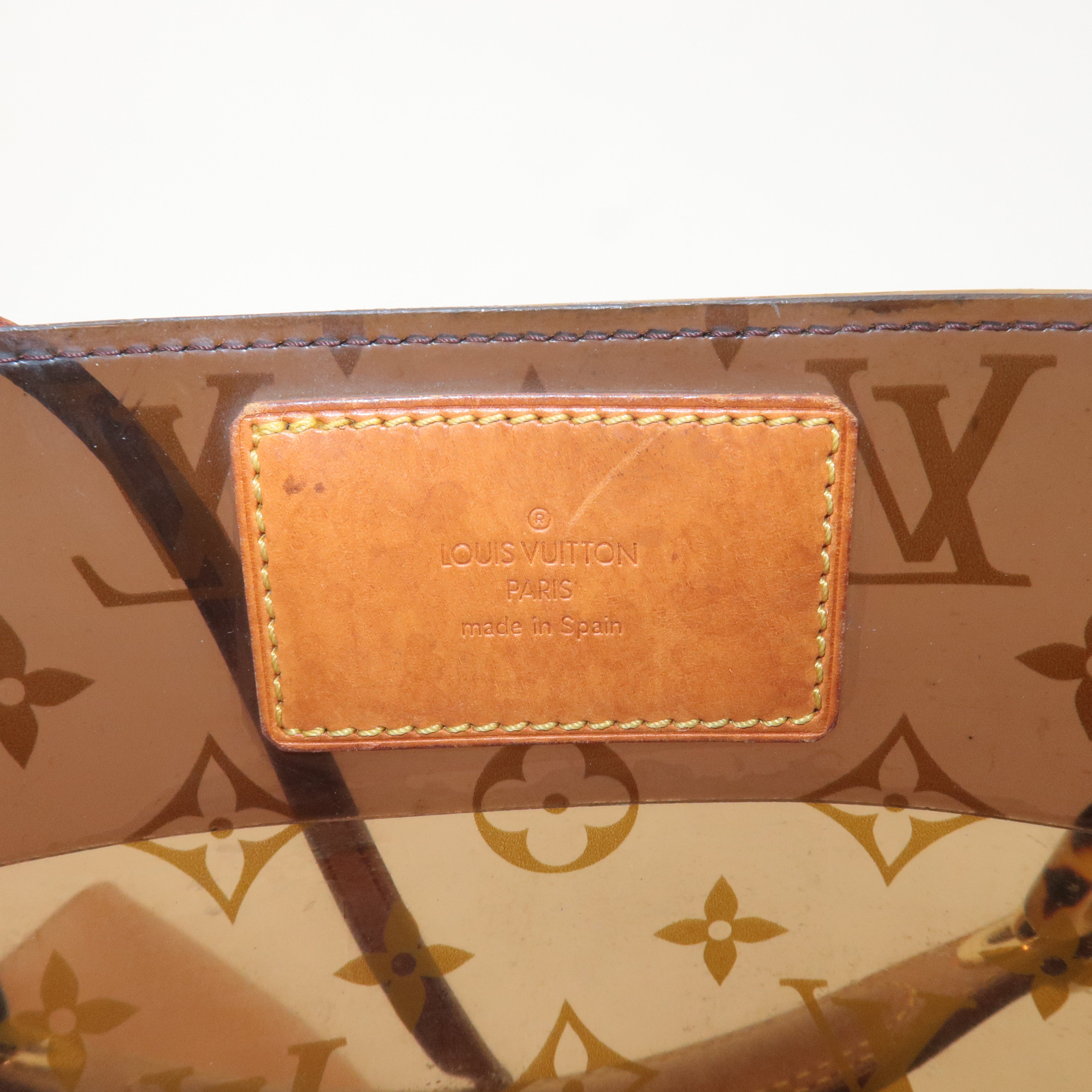 Louis Vuitton Monogram Vinyl Cabas Ambre PM Tote Bag M92502