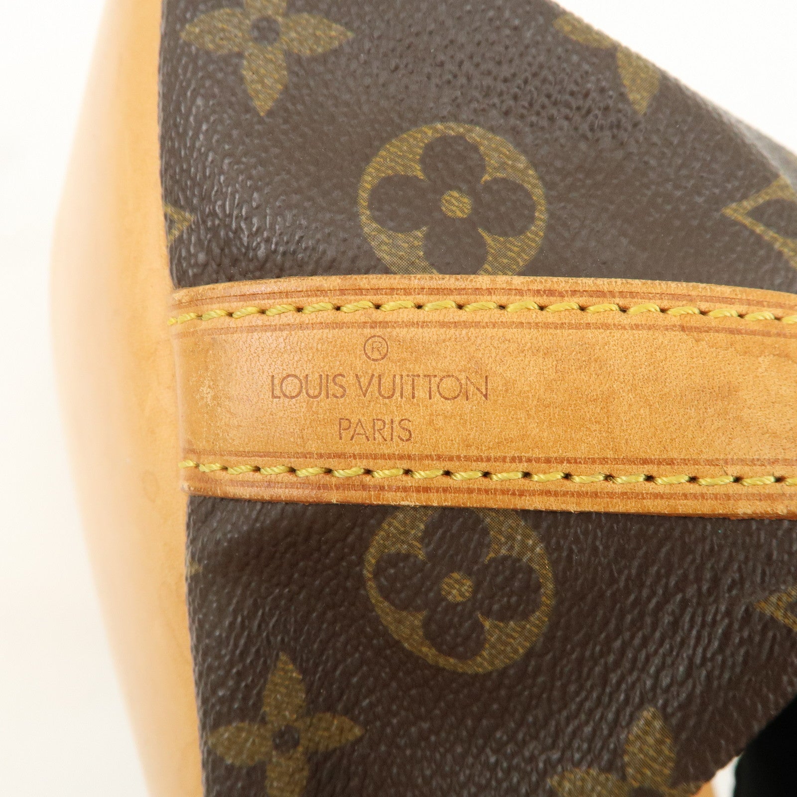 Louis Vuitton Monogram Petit Noe Shoulder Bag Brown M40818