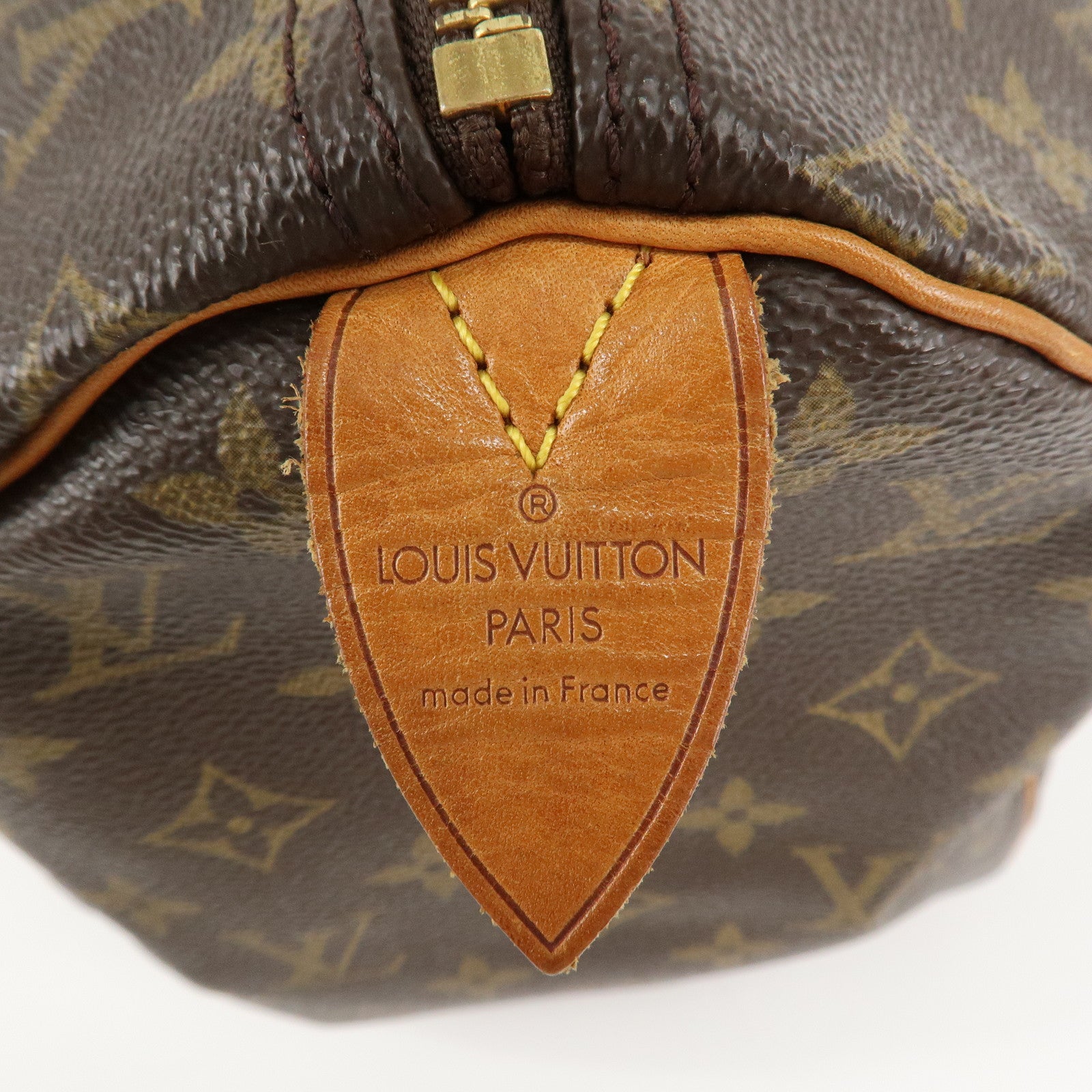 Louis Vuitton Monogram Speedy 40 Hand Bag Boston Bag M41522 Used