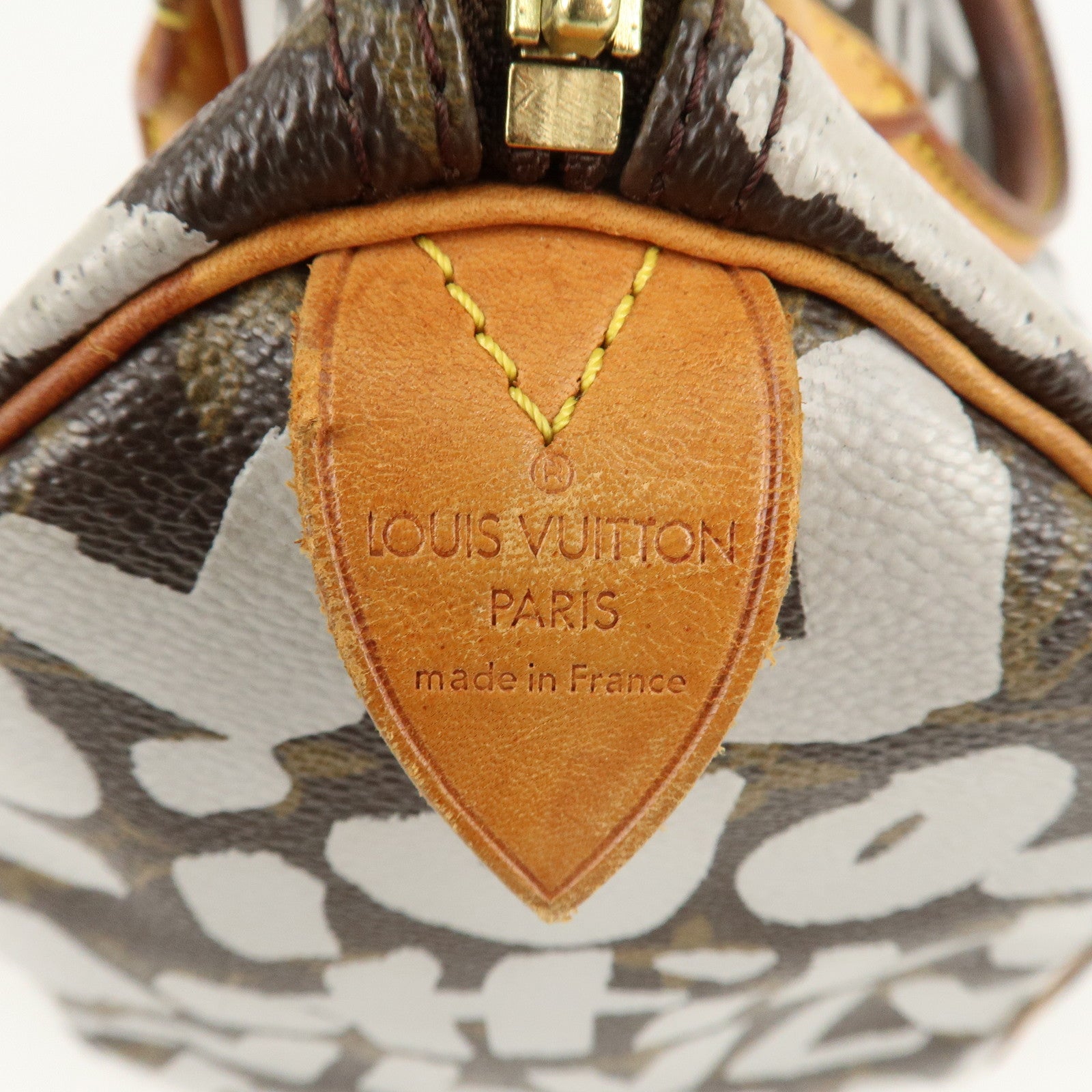 Louis Vuitton Monogram Graffiti Speedy 30 Boston Bag M92195