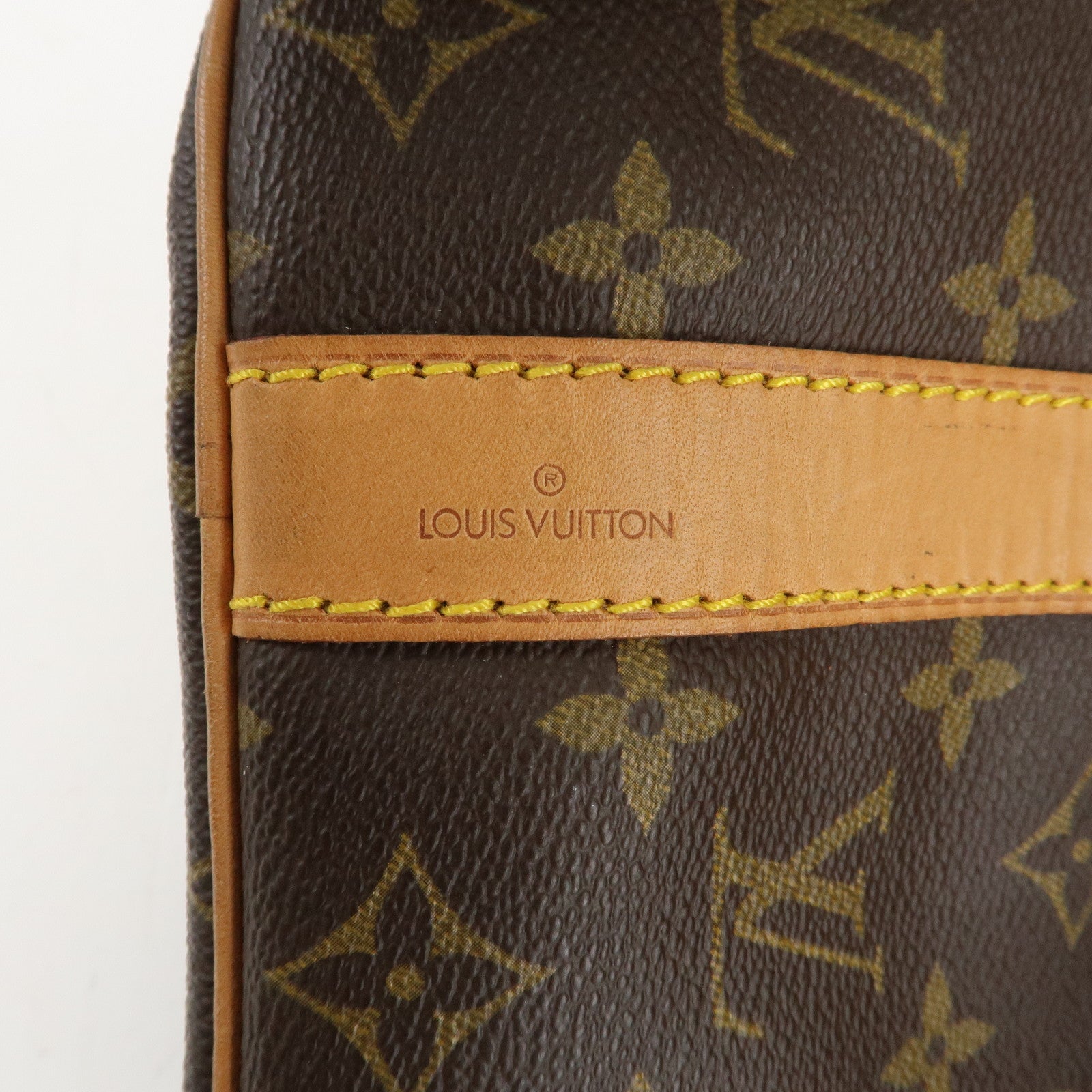 Louis Vuitton Monogram Keep All Bandouliere 45 Boston Bag M41418 Used