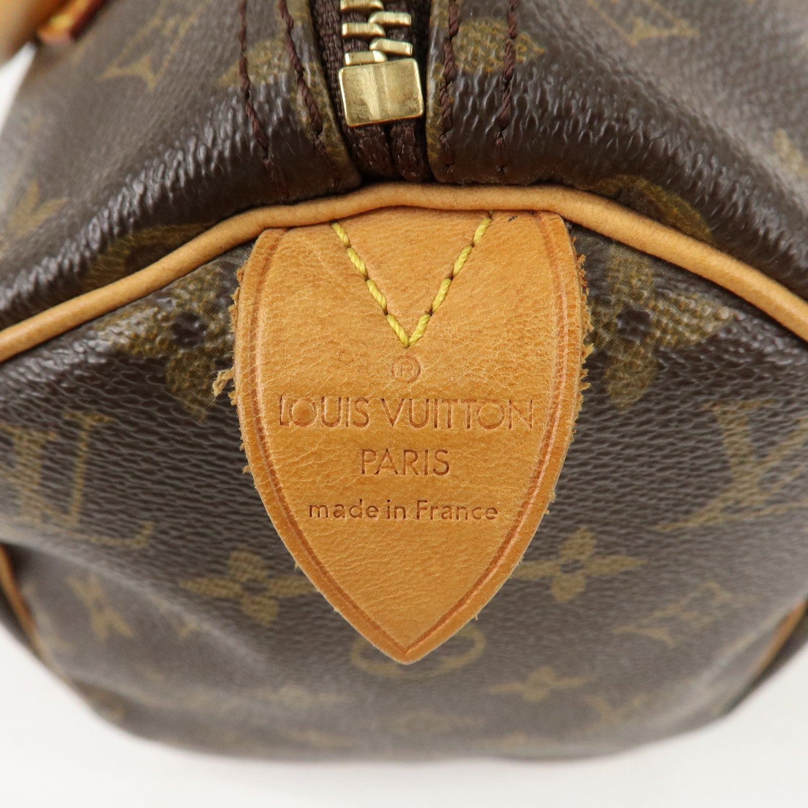 Louis Vuitton Monogram Speedy 30 Hand Bag Boston Bag M41526 Used