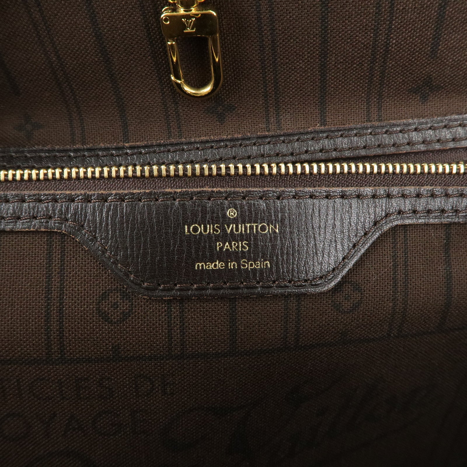 Louis Vuitton Monogram Idylle Neverfull MM Tote Bag Fusain M40513