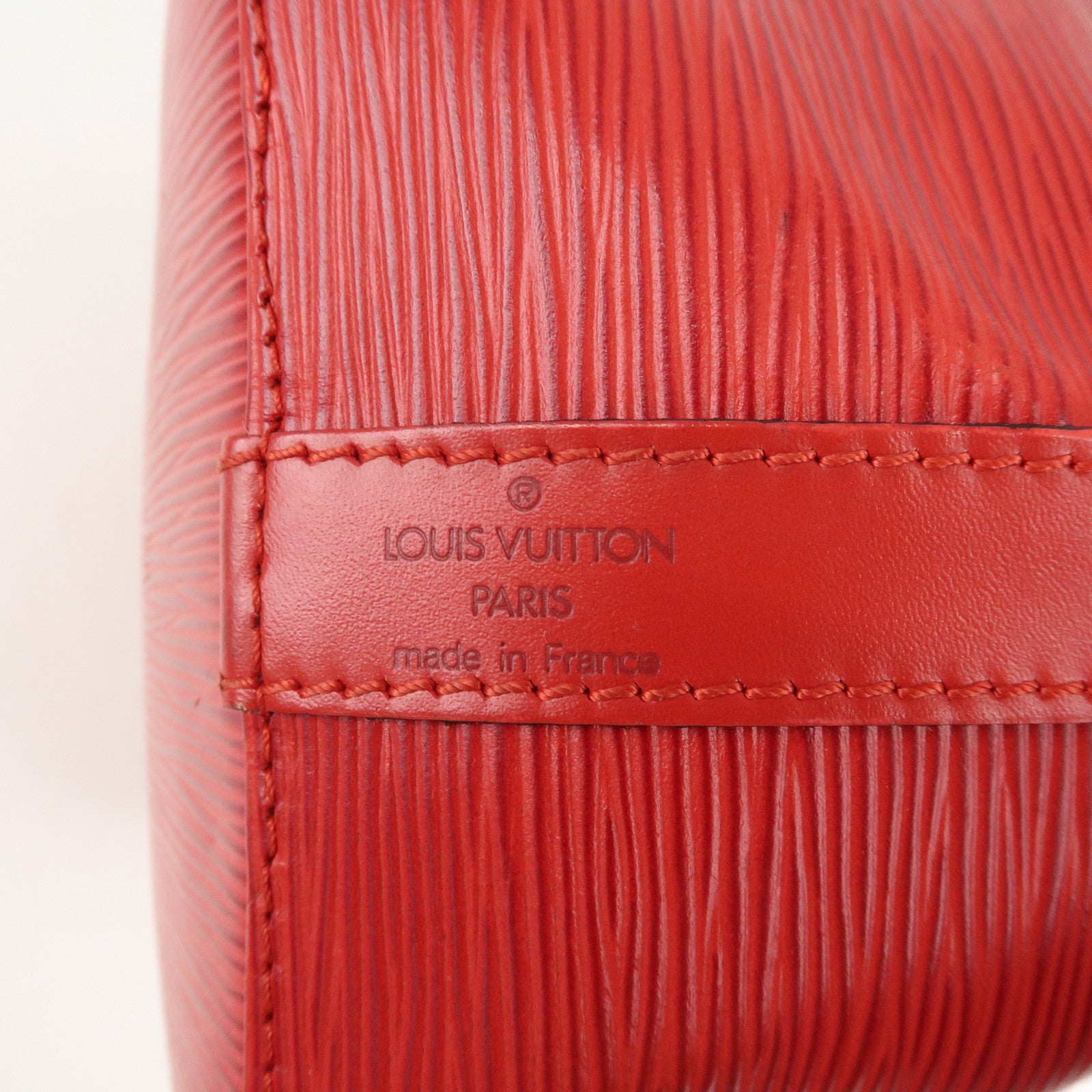 Louis Vuitton Epi Petit Noe Shoulder Bag Castilian Red M44107