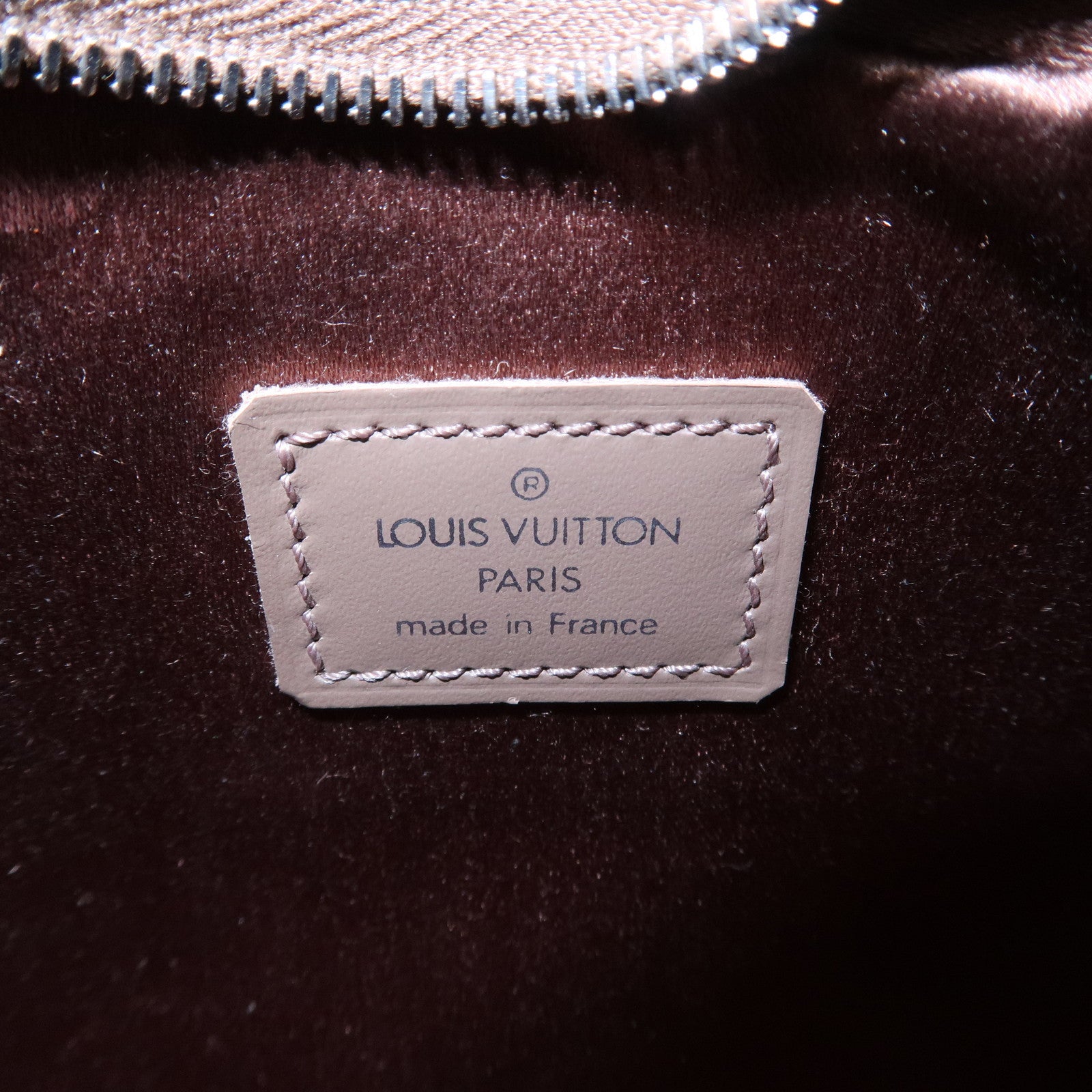 Louis Vuitton Monogram Satin Little Boulogne Hand Bag M92143