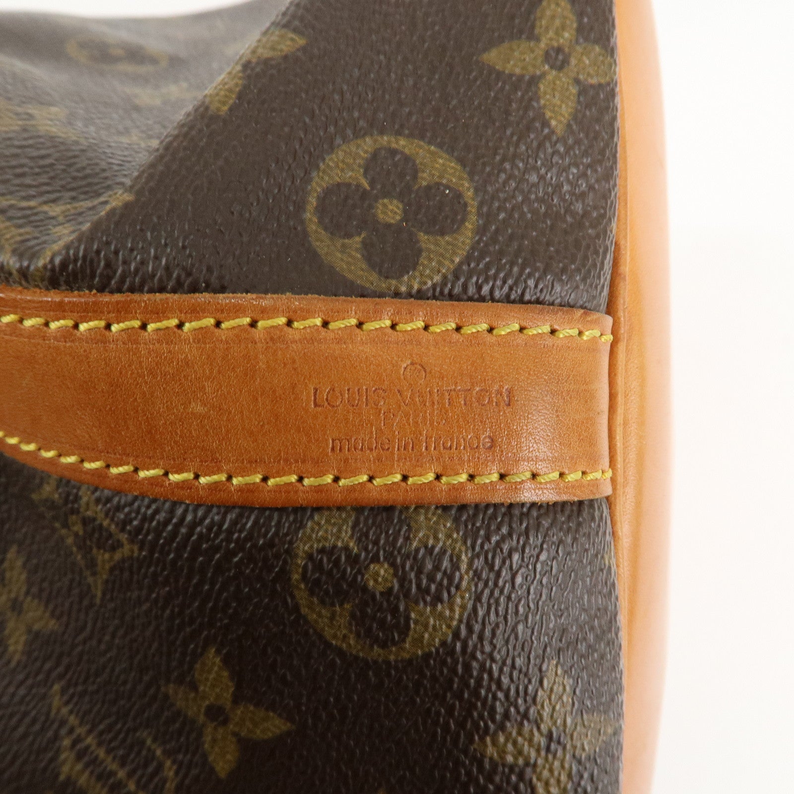 Louis Vuitton Monogram Petit Noe Shoulder Bag Brown M42226 Used