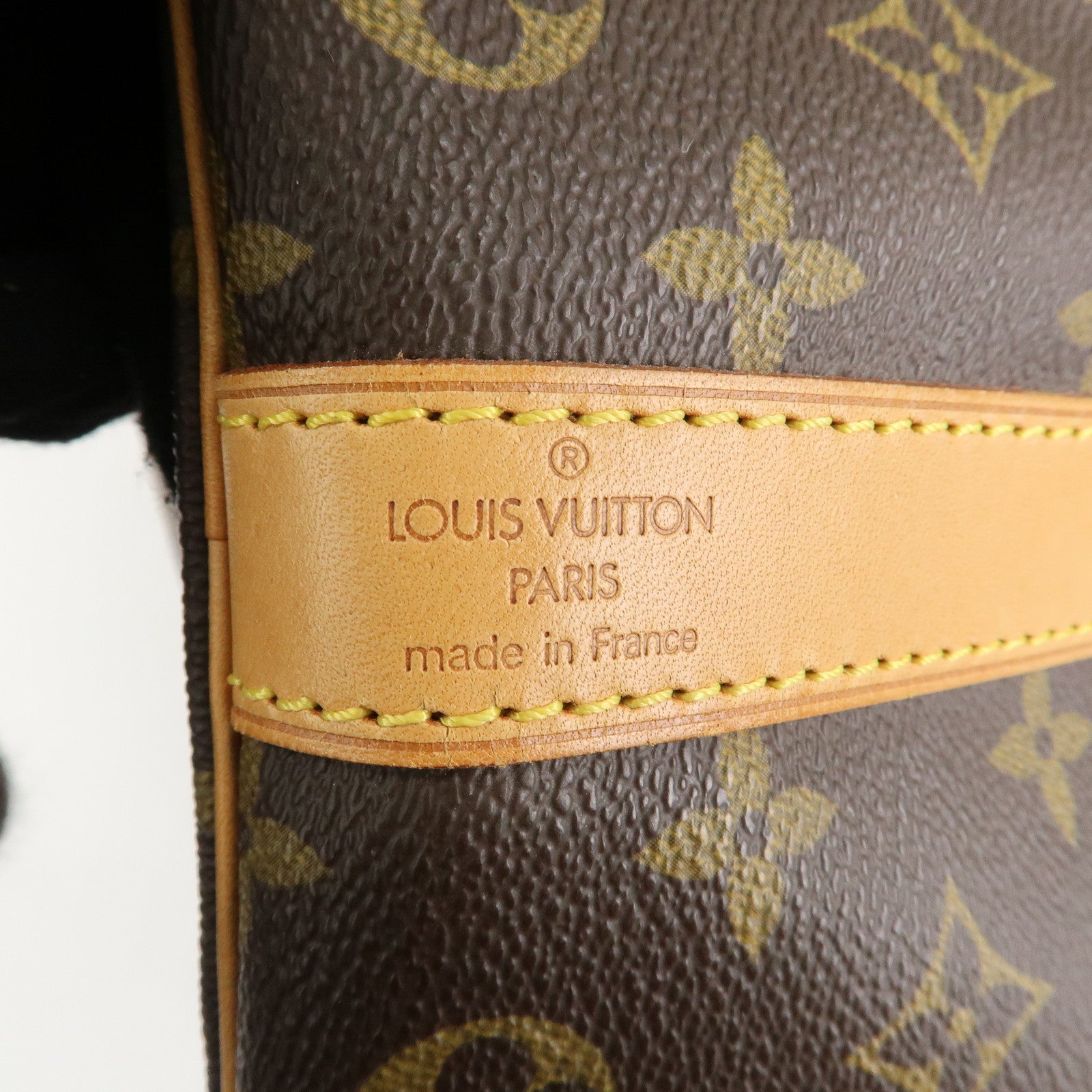 Louis Vuitton Monogram Keep All Bandouliere 50 
Shoulder Strap Used