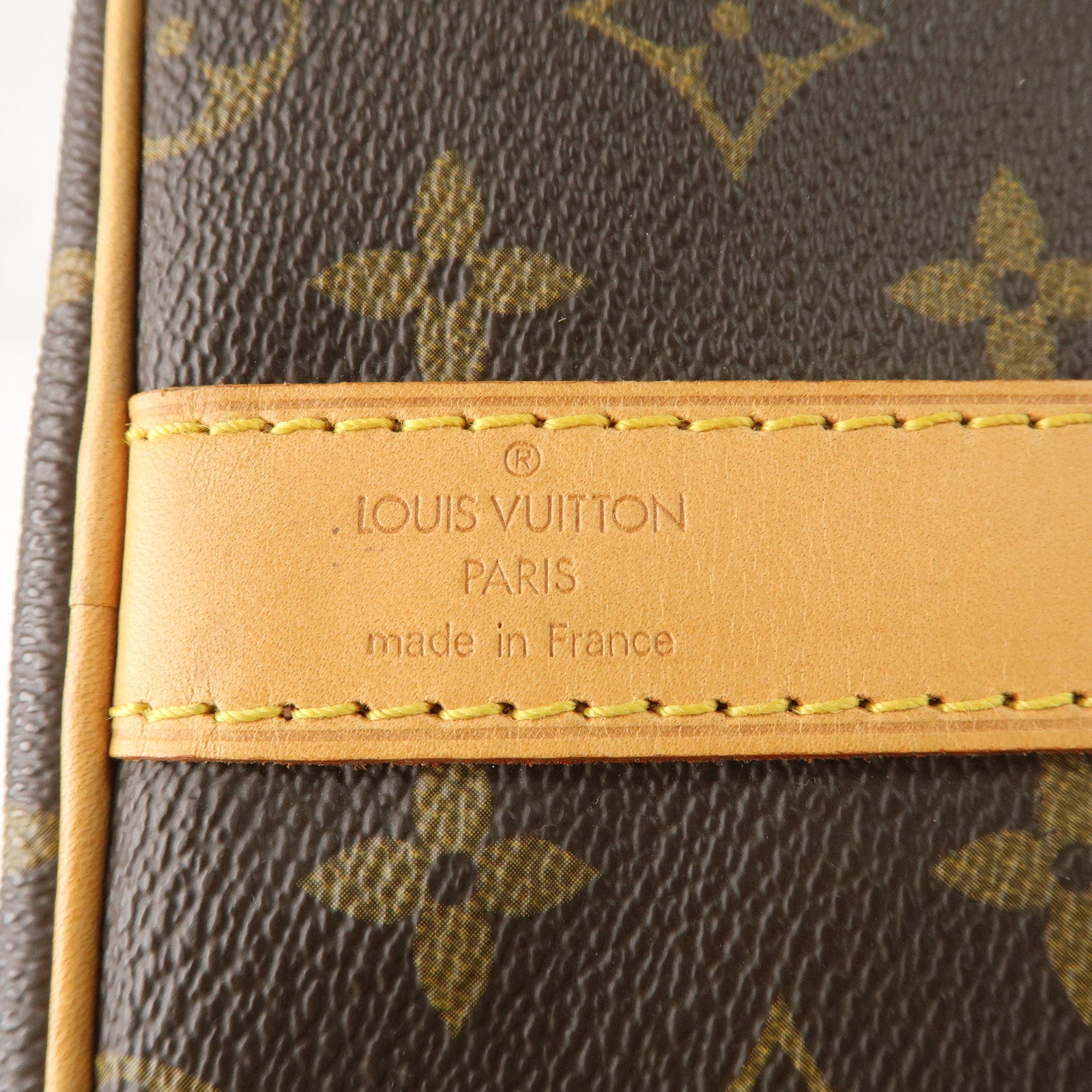 Louis Vuitton Monogram Keep All Bandouliere 60 Boston Bag M41412