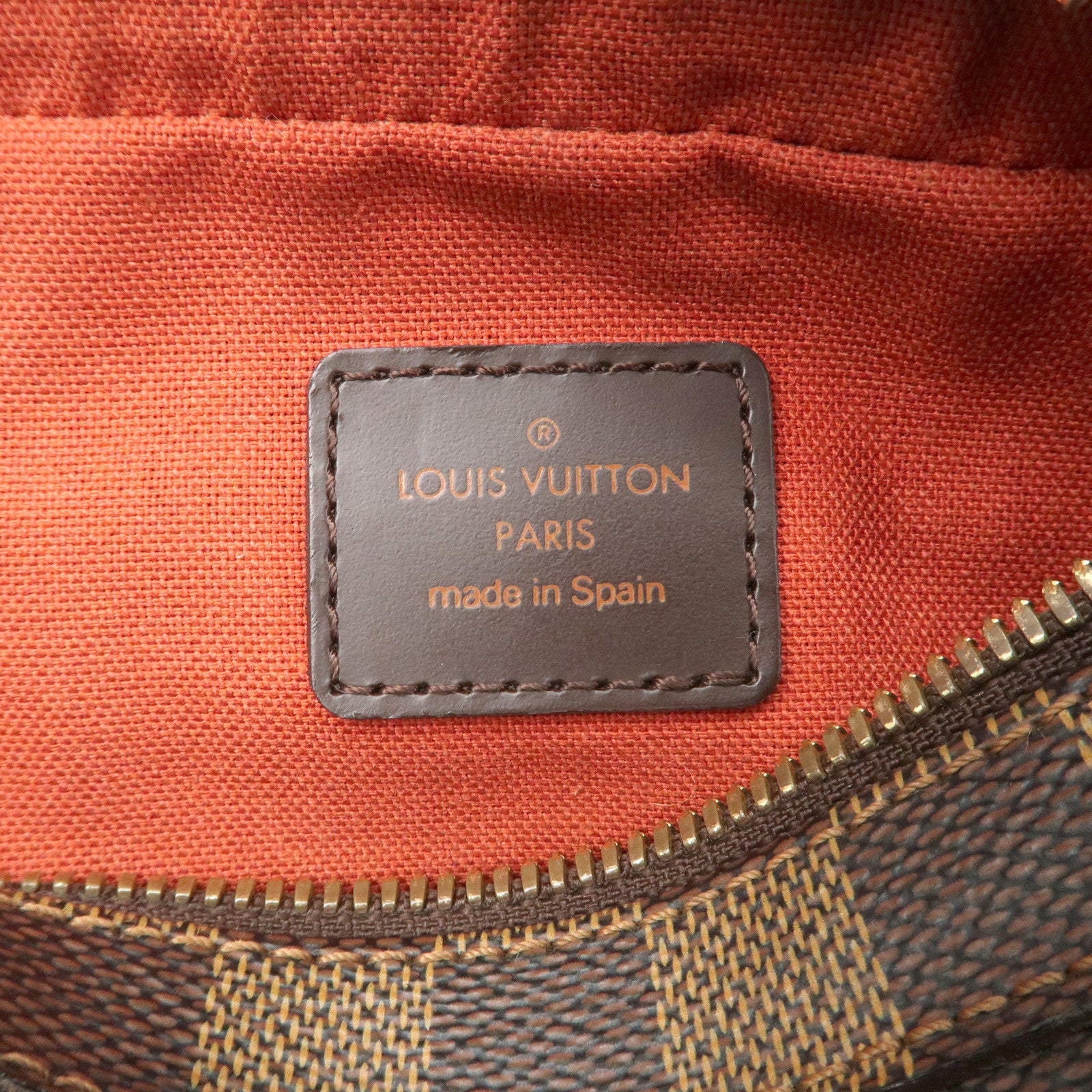 Louis Vuitton Damier  Ebene Geronimos Body Waist Bag Brown N51994 Used