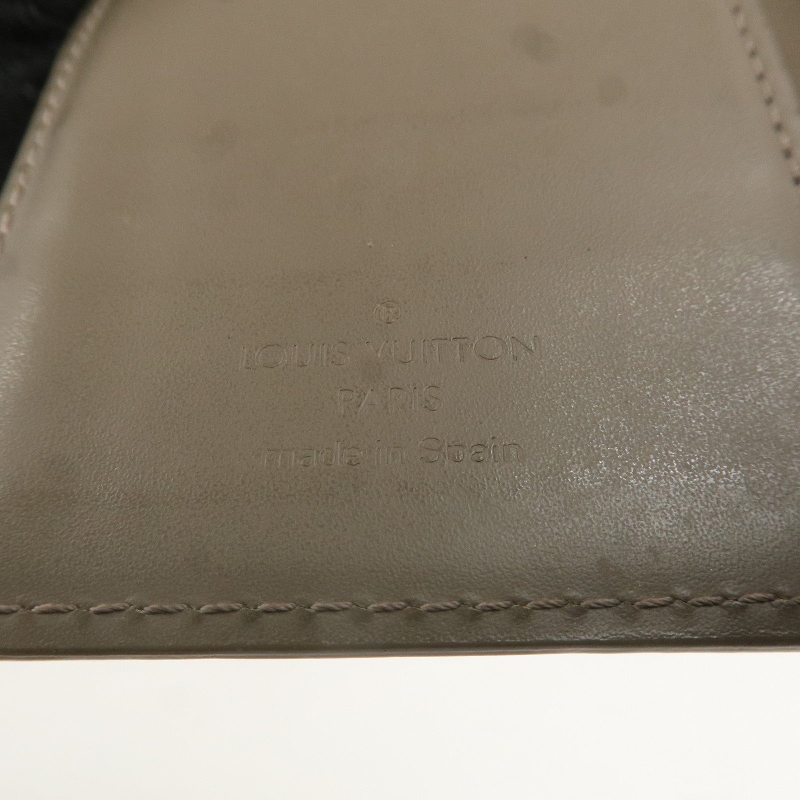 Louis Vuitton Epi Agenda PM Planner Cover Pepper Gray R2005C