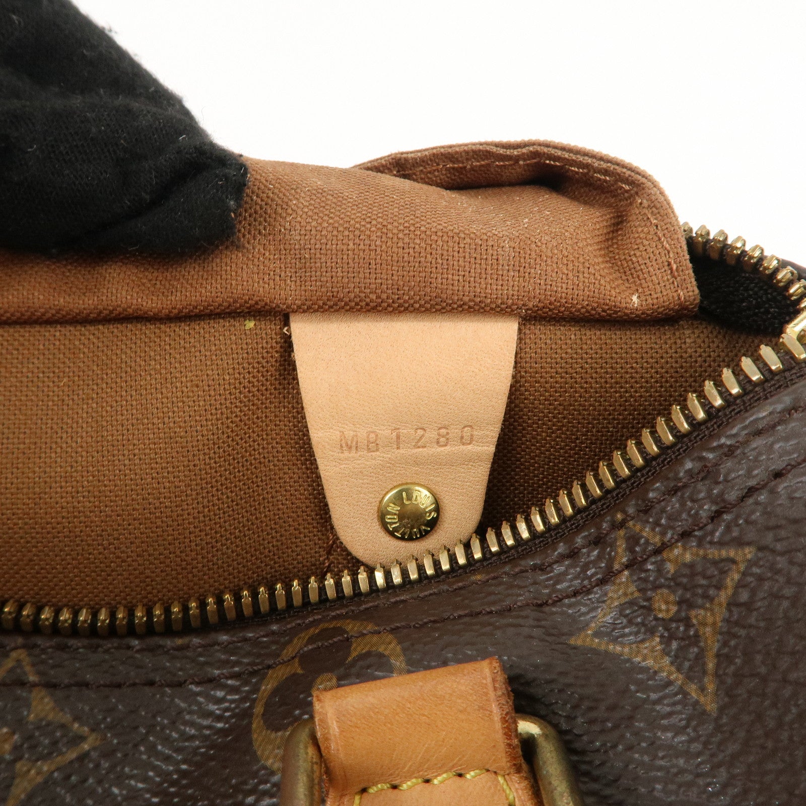 Louis Vuitton Monogram Speedy Bandouliere 25 Brown M41113