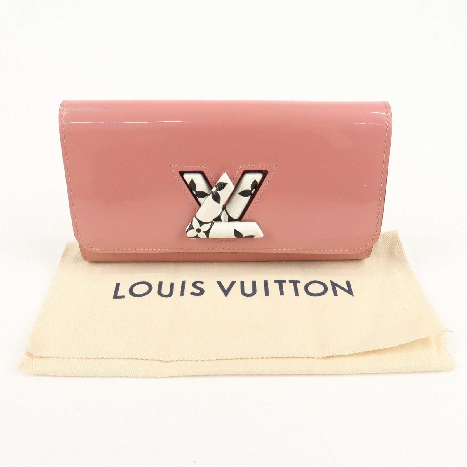 Louis Vuitton Portefeuille Twist Wallet Rose Blush M64418 Used