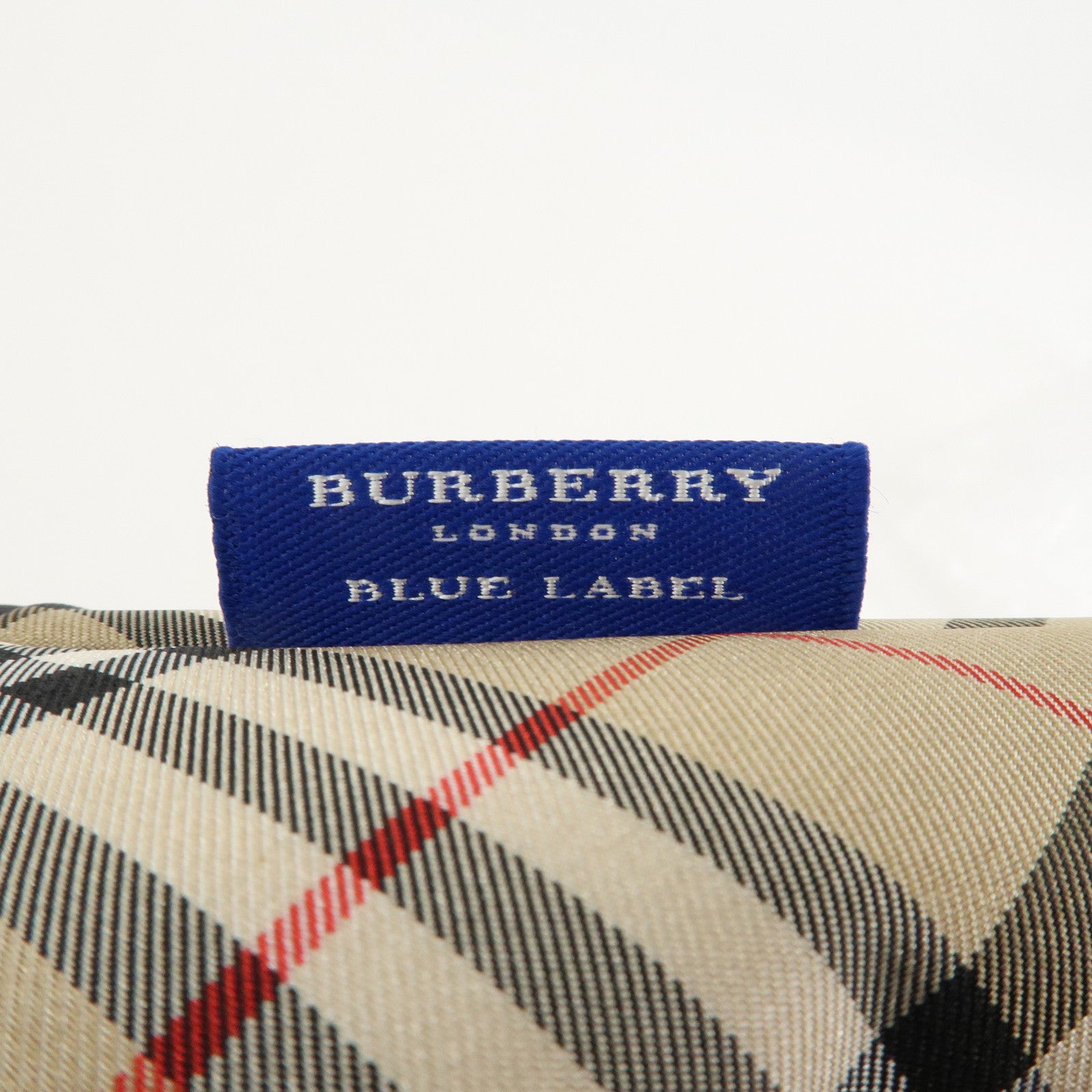 BURBERRY Canvas Leather Nova Check Shoulder Bag Hand Bag