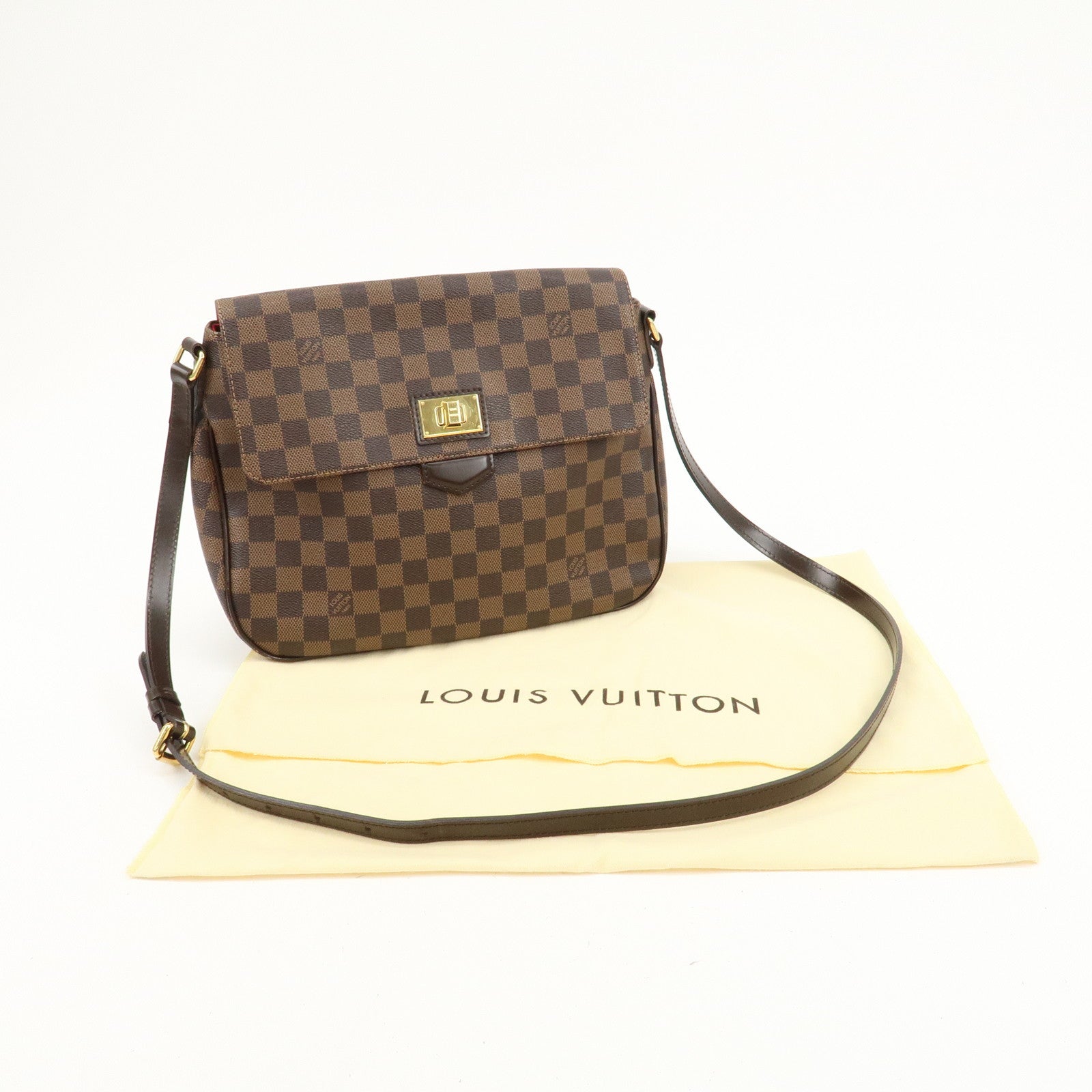 Louis Vuitton Damier Ebene Besace Rosebery Shoulder Bag N41178