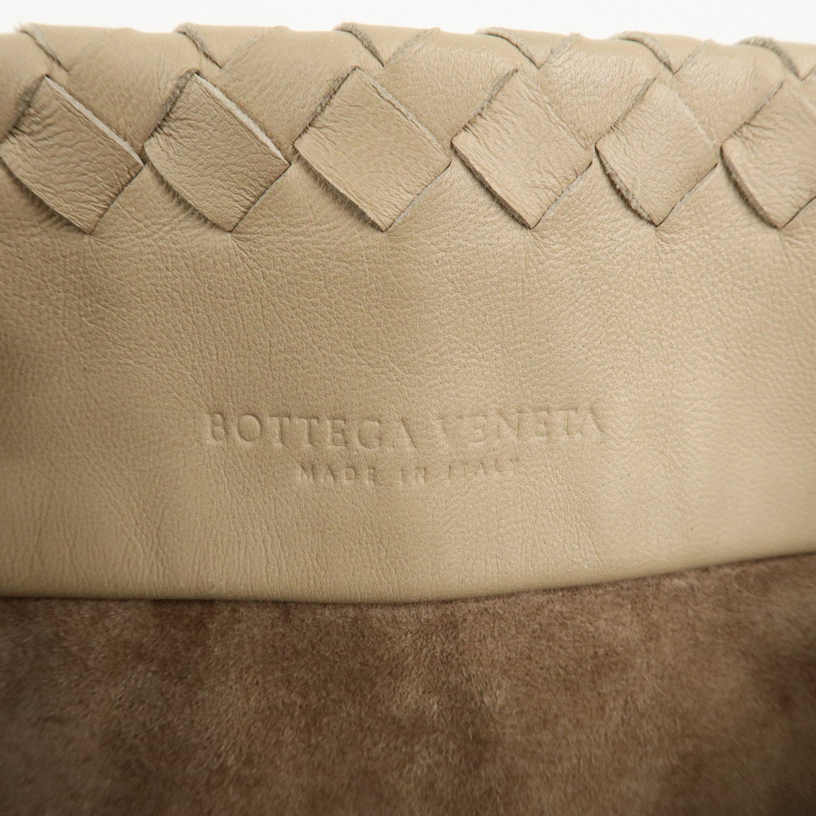 BOTTEGA VENETA Intrecciato Leather Mini Cesta Shoulder Bag Flower