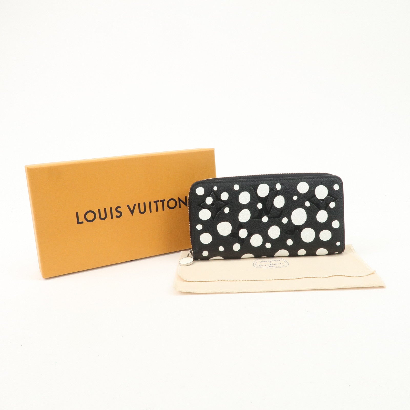 Louis Vuitton Monogram Empreinte Infinity Dot Zippy Wallet Used