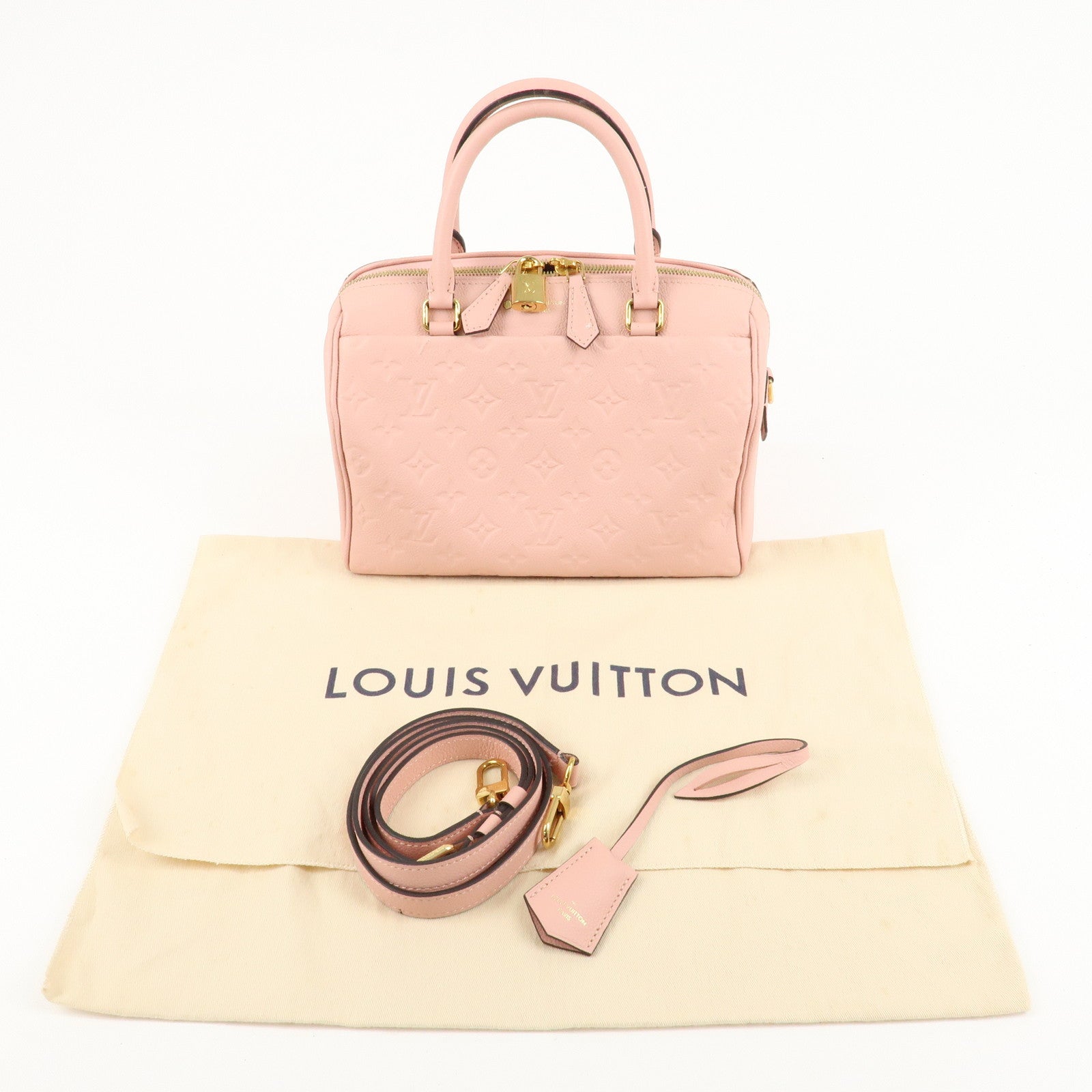 Louis Vuitton Monogram Empreinte Speedy Bandouliere 20 NM M44067 Used