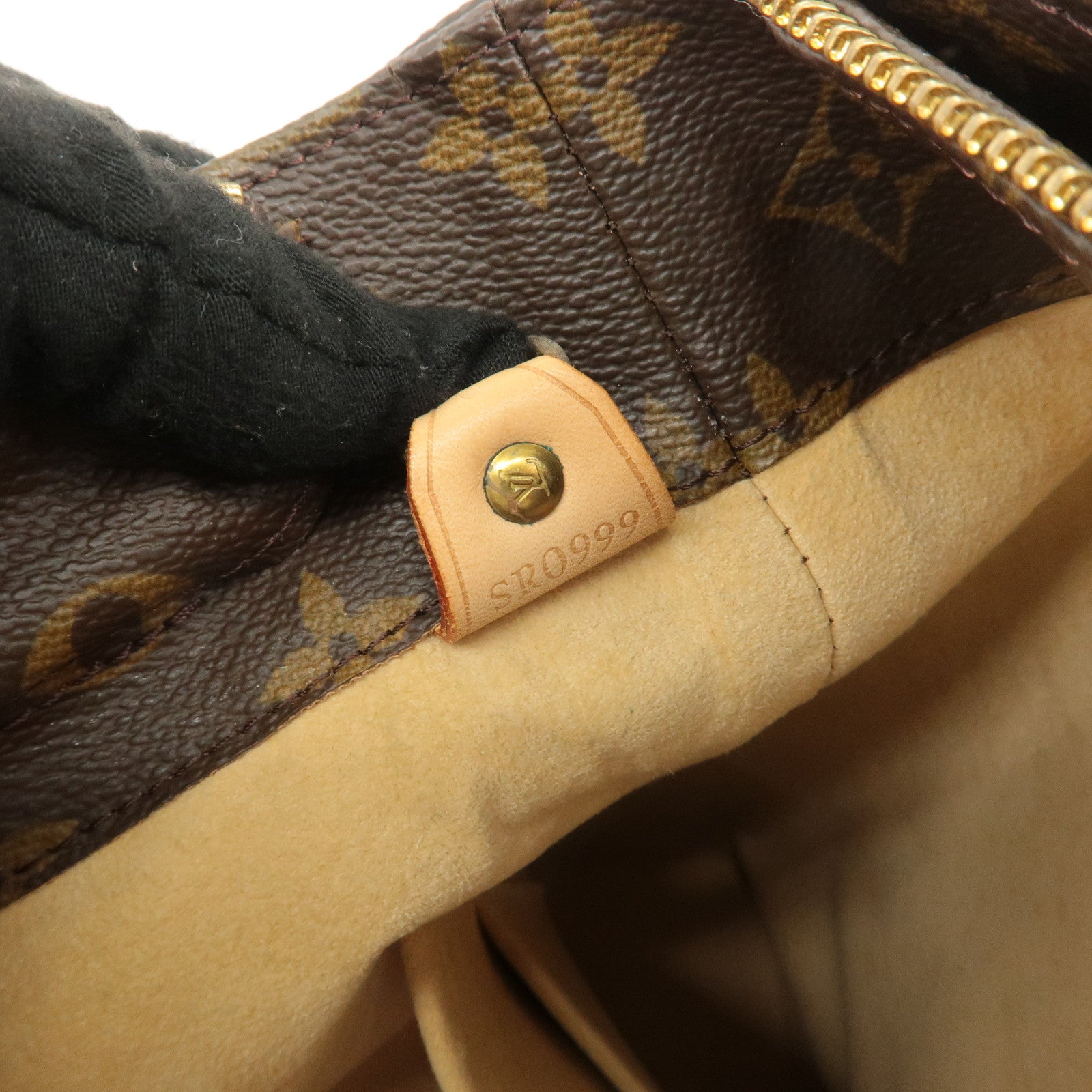 Louis Vuitton Monogram Luco Tote Bag Hand Bag Brown M51155