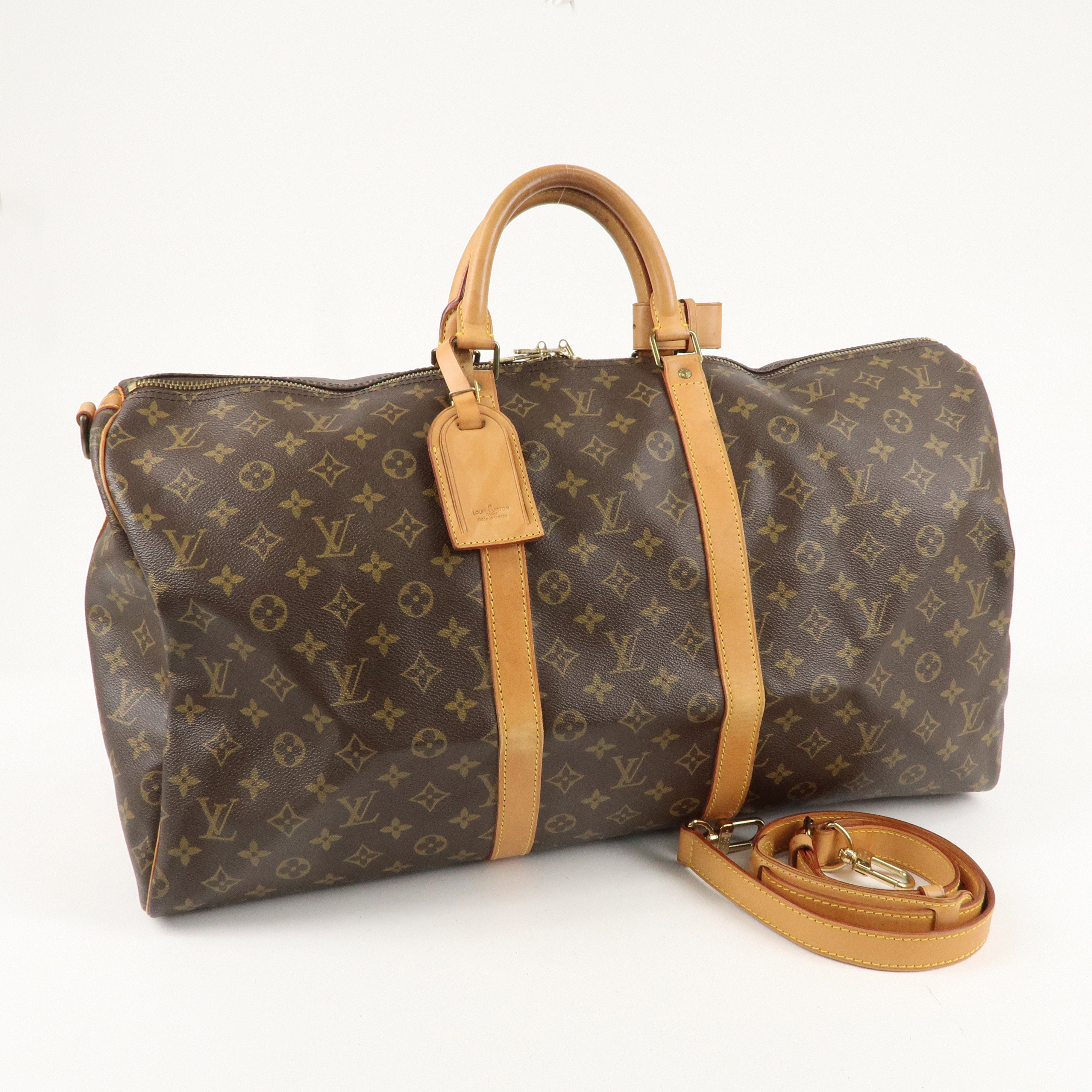 Louis Vuitton Monogram Keep All Bandouliere 55 Bag M41414