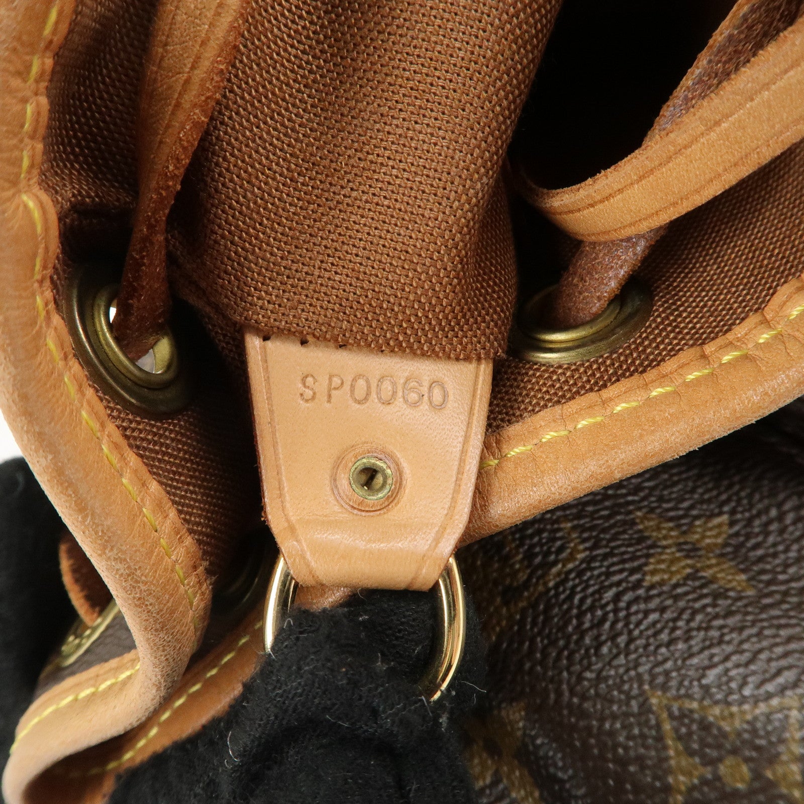 Louis Vuitton Monogram Montsouris MM Back Pack Bag M51136