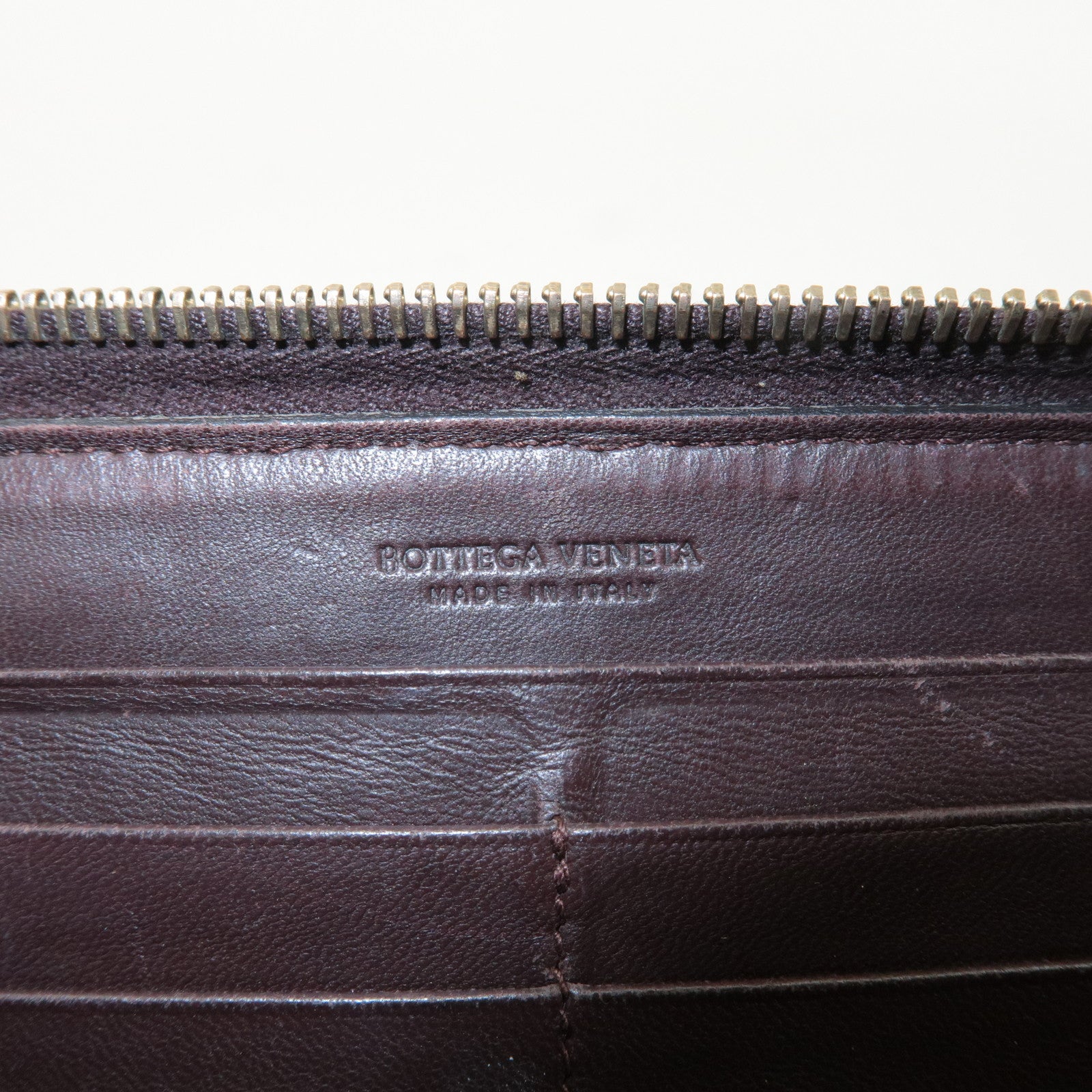 BOTTEGA VENETA Intreciato Set of 2 Long Wallet 114076 120697