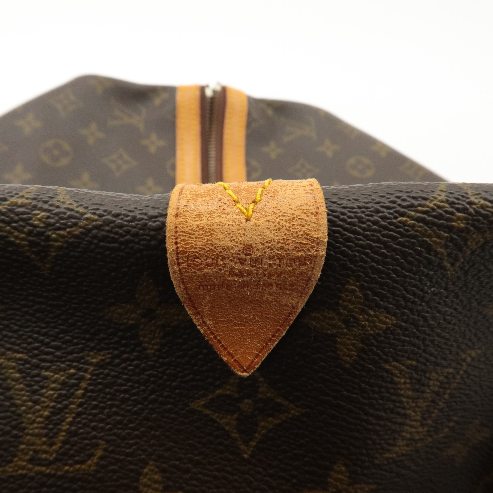 Louis Vuitton Monogram Sac Souple 45 Boston Bag Brown M41624