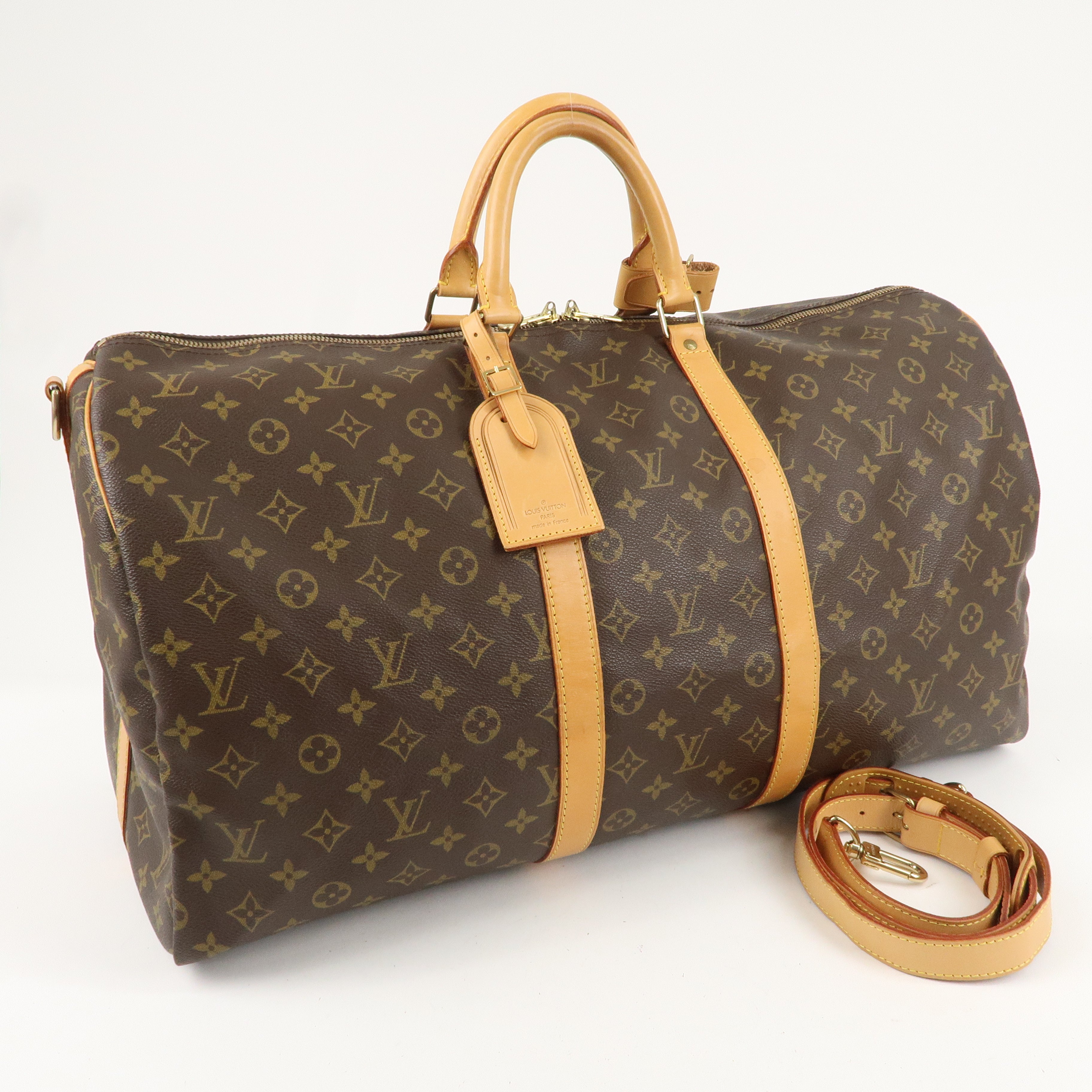 Louis Vuitton Monogram Keep All Bandouliere 55 Bag M41414